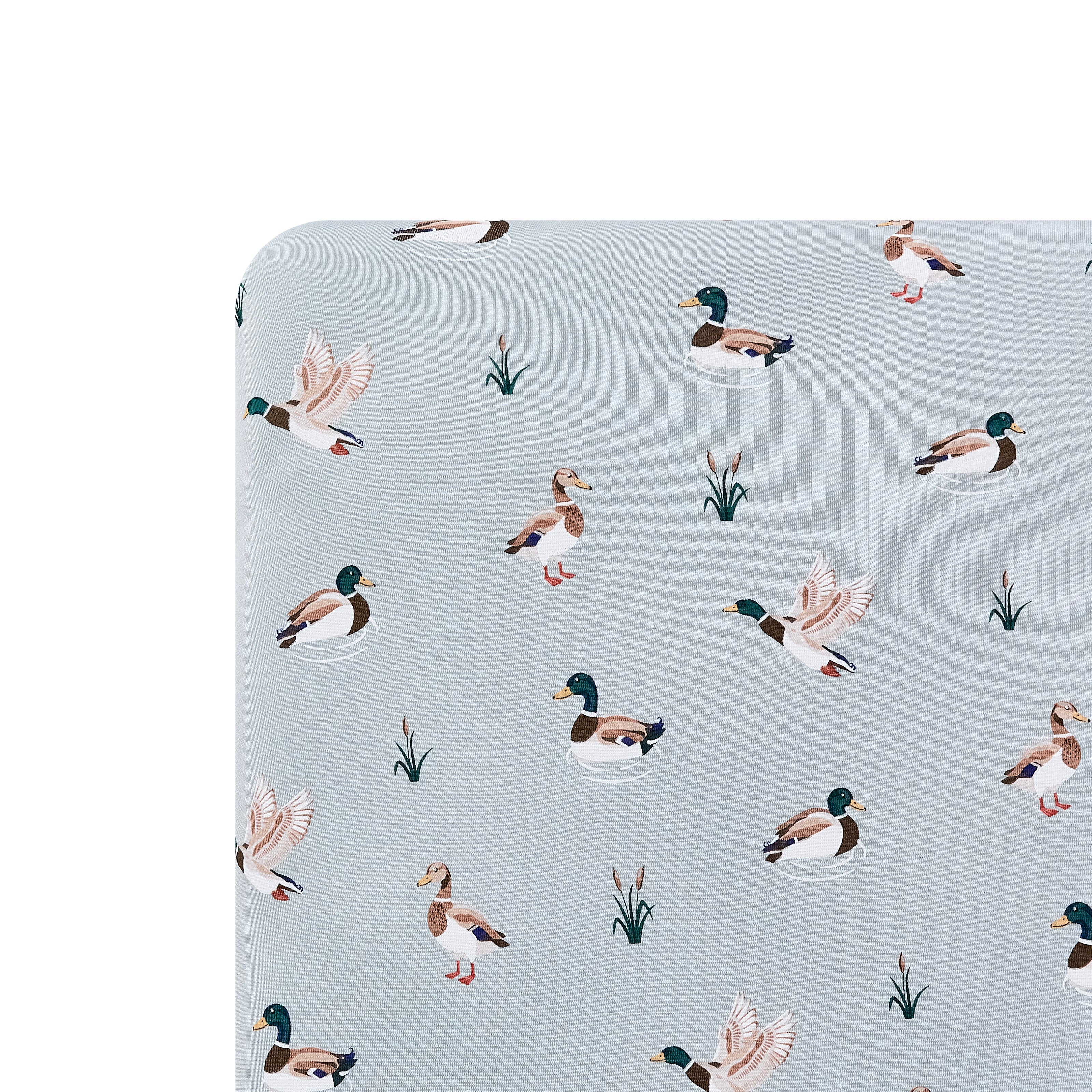 Twin Sheet in Mallard Duck