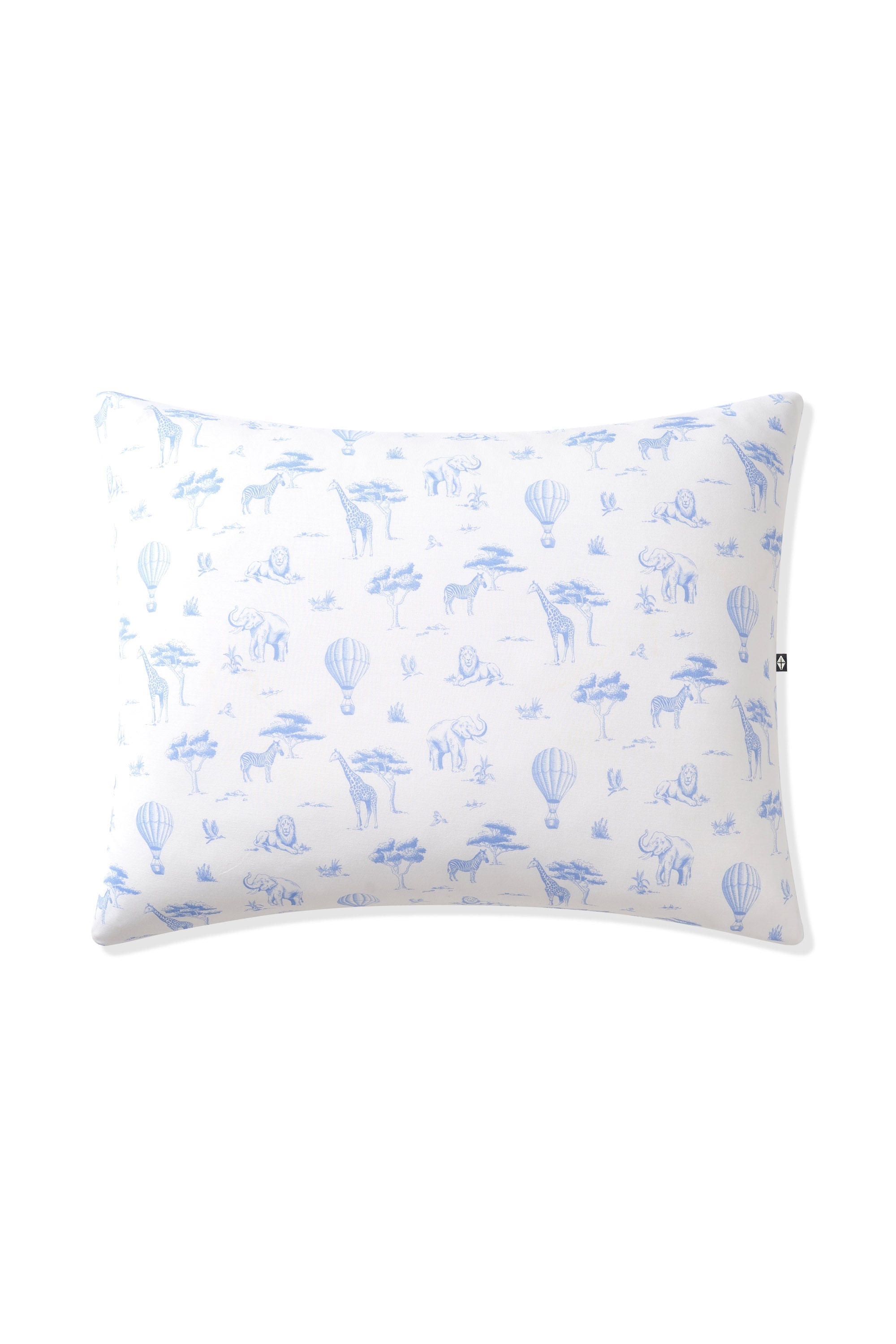 Toddler Pillowcase in Toile Safari