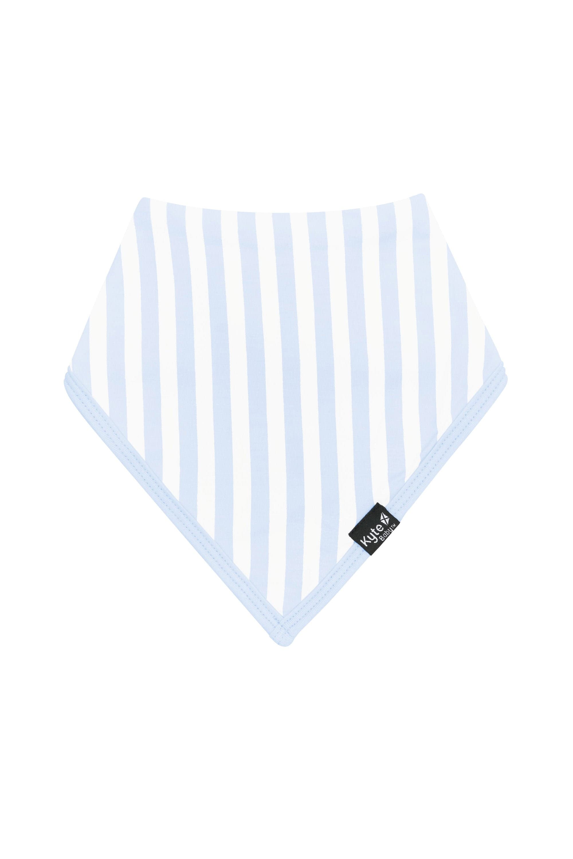 Bib in Small Mist Stripe