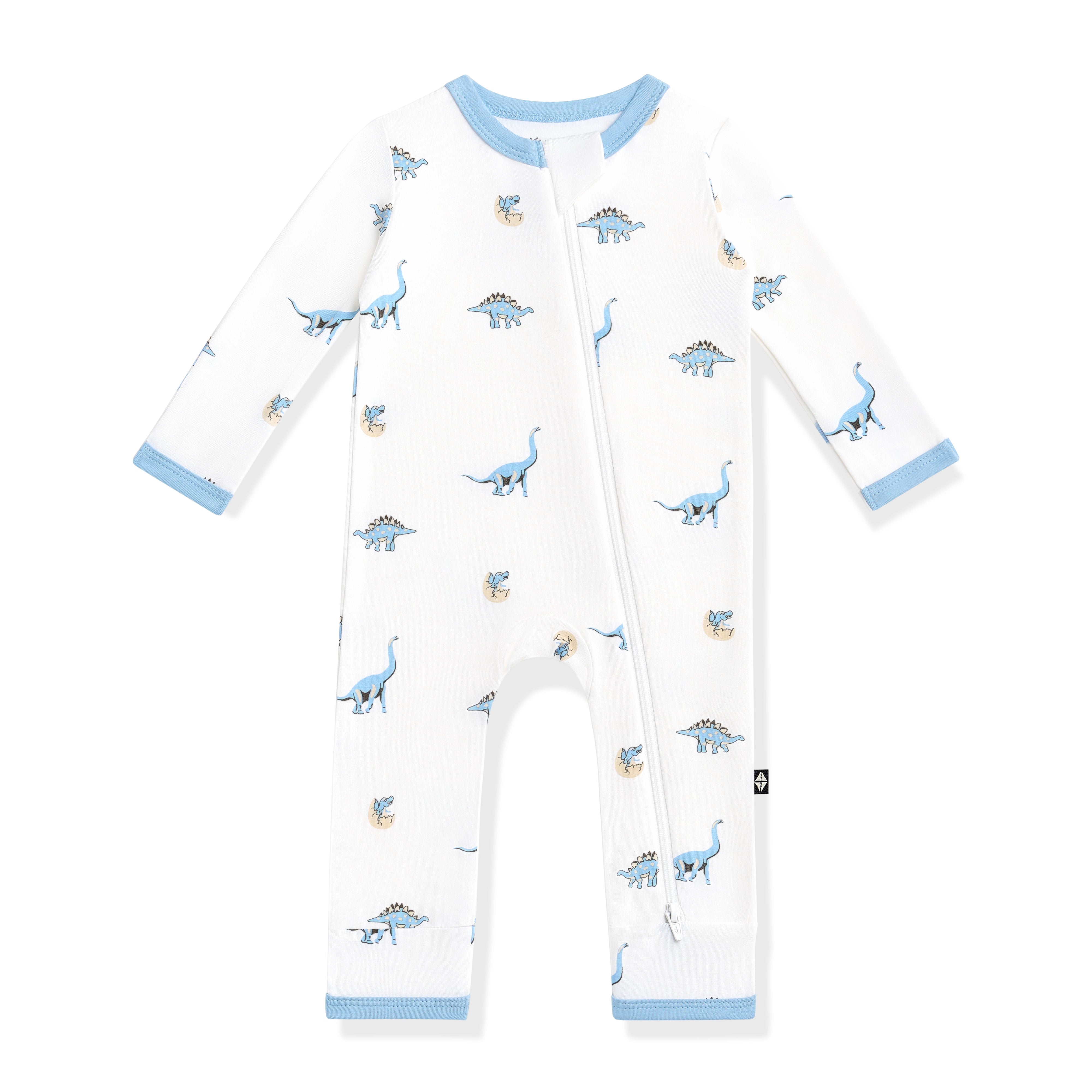 Zippered Romper in Jurassic