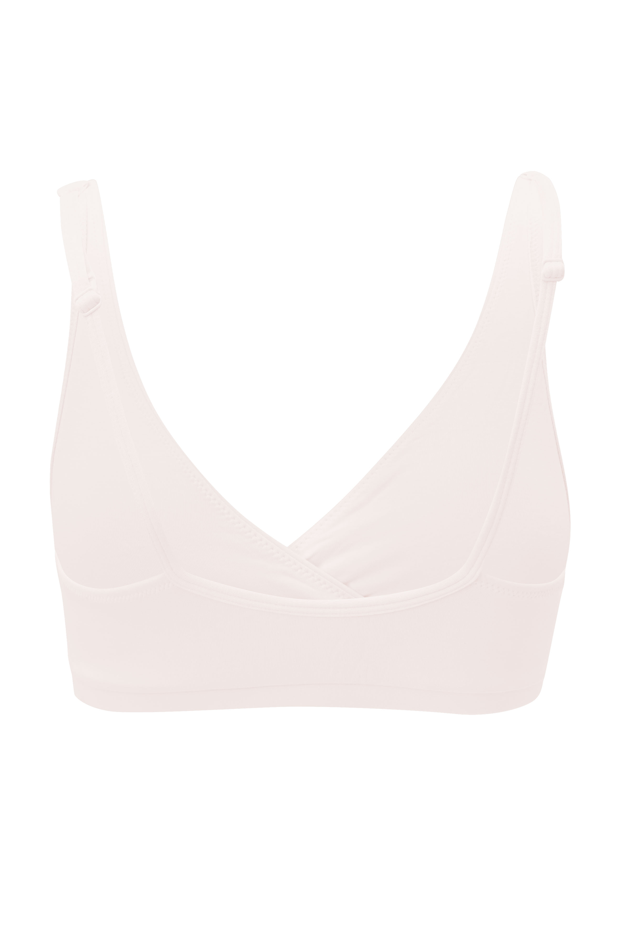 Women's Cross Front Bralette in Blonde