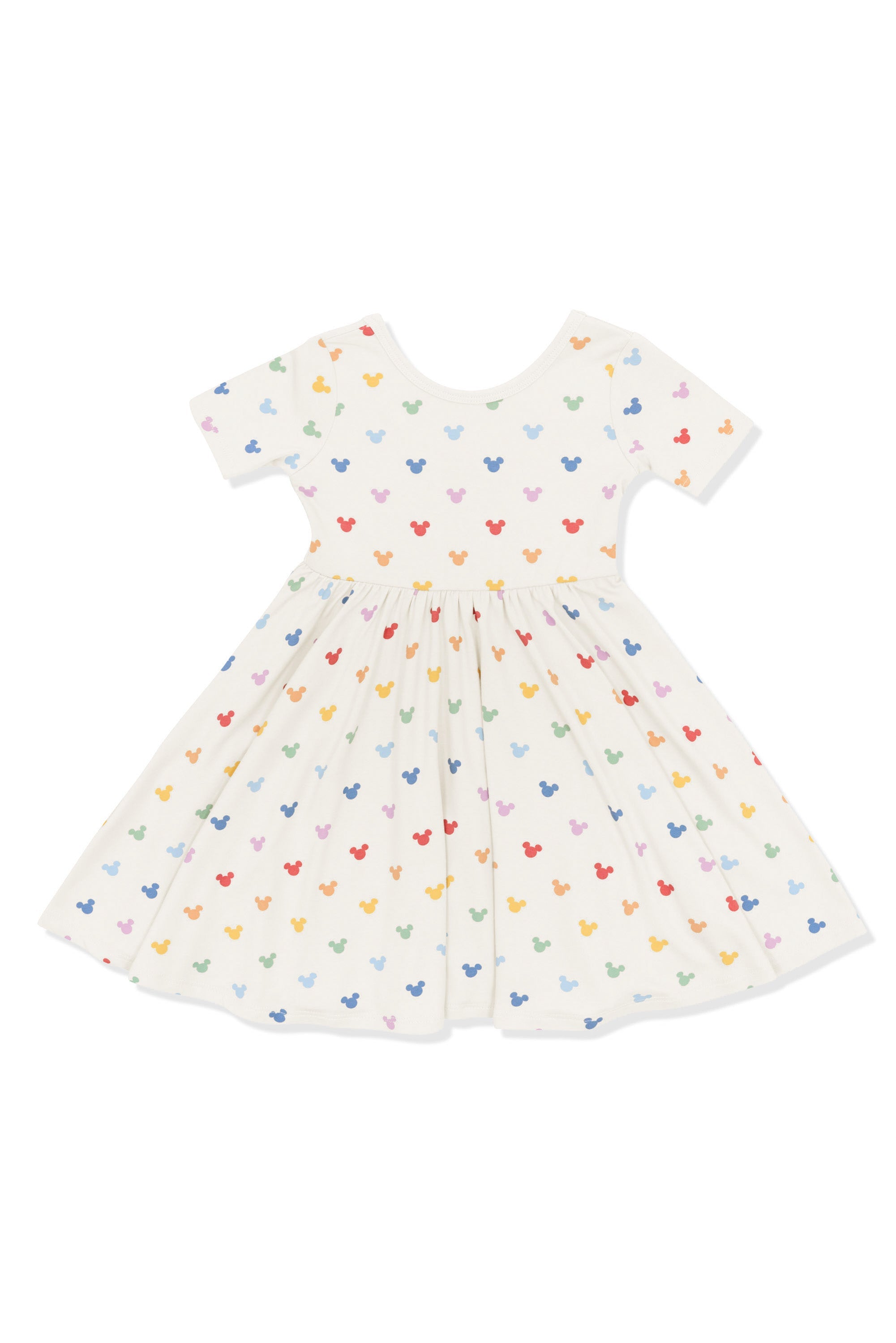 Twirl Dress in Pastel Mickey Mouse