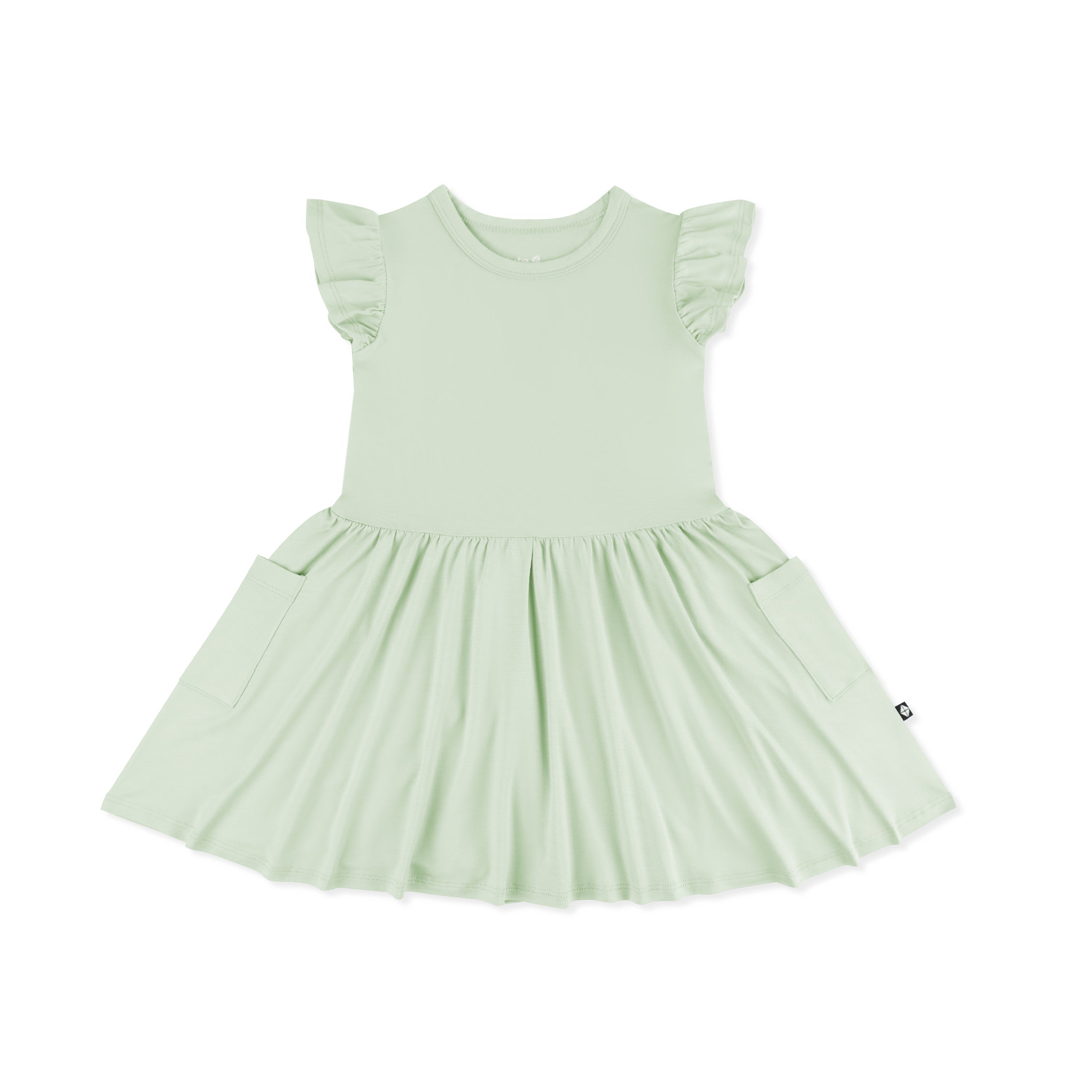 Pocket Dress in Basil