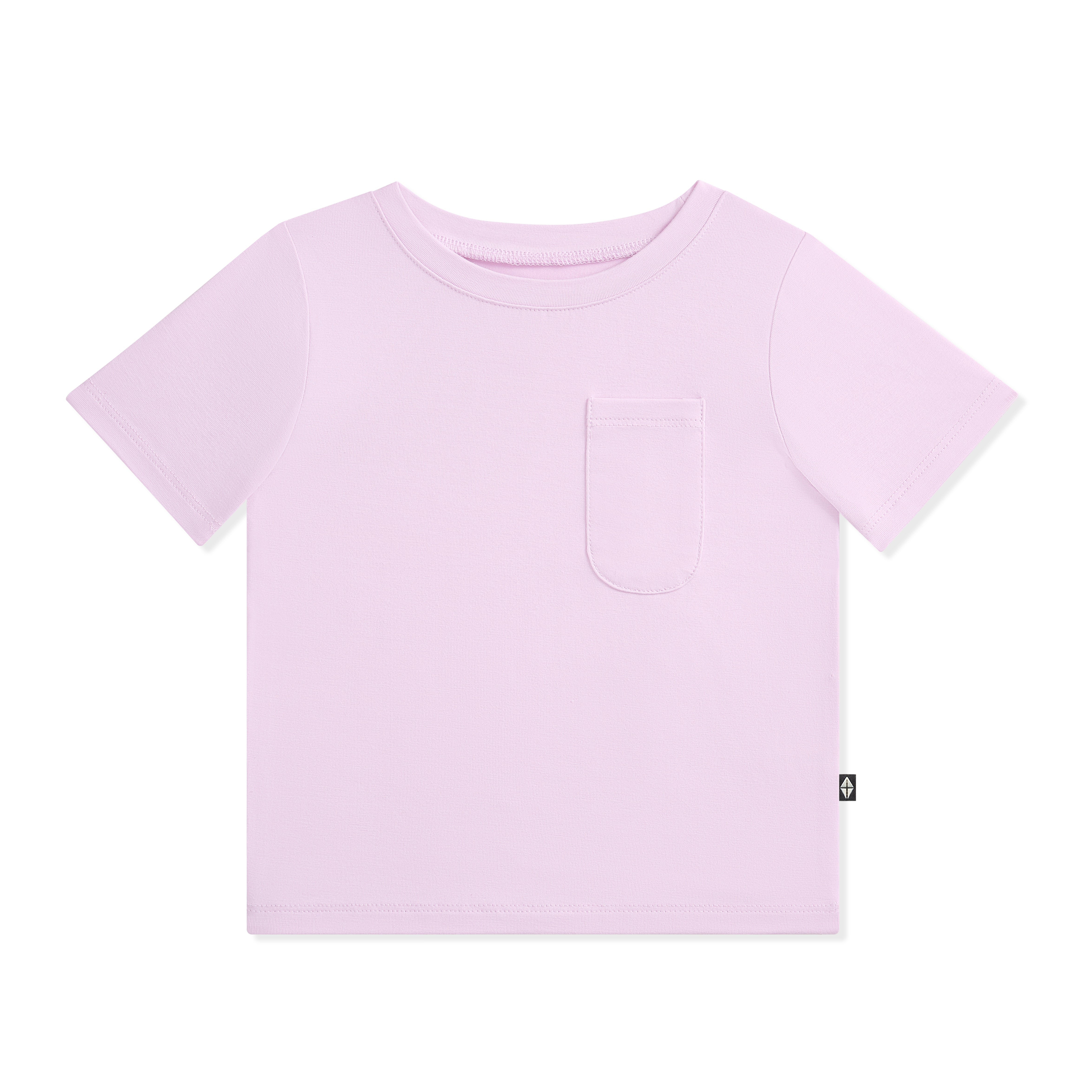 Toddler Crew Neck Tee in Thistle