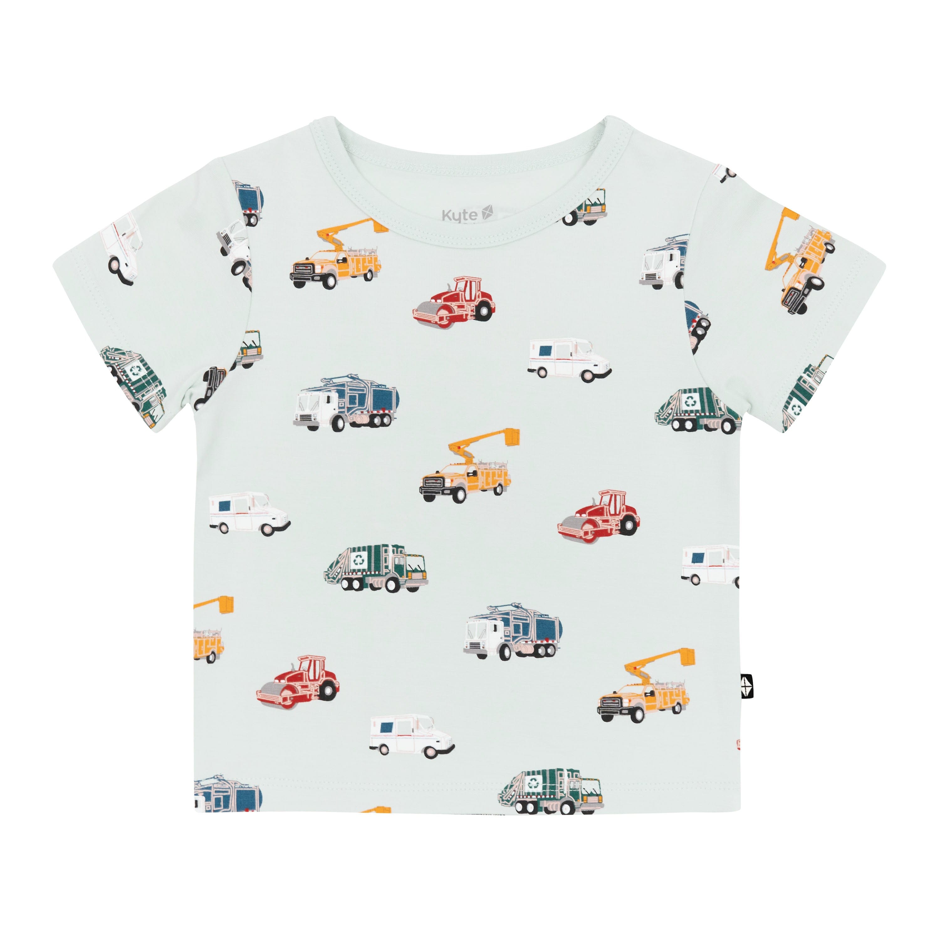 Toddler Basic Tee in City Vehicles