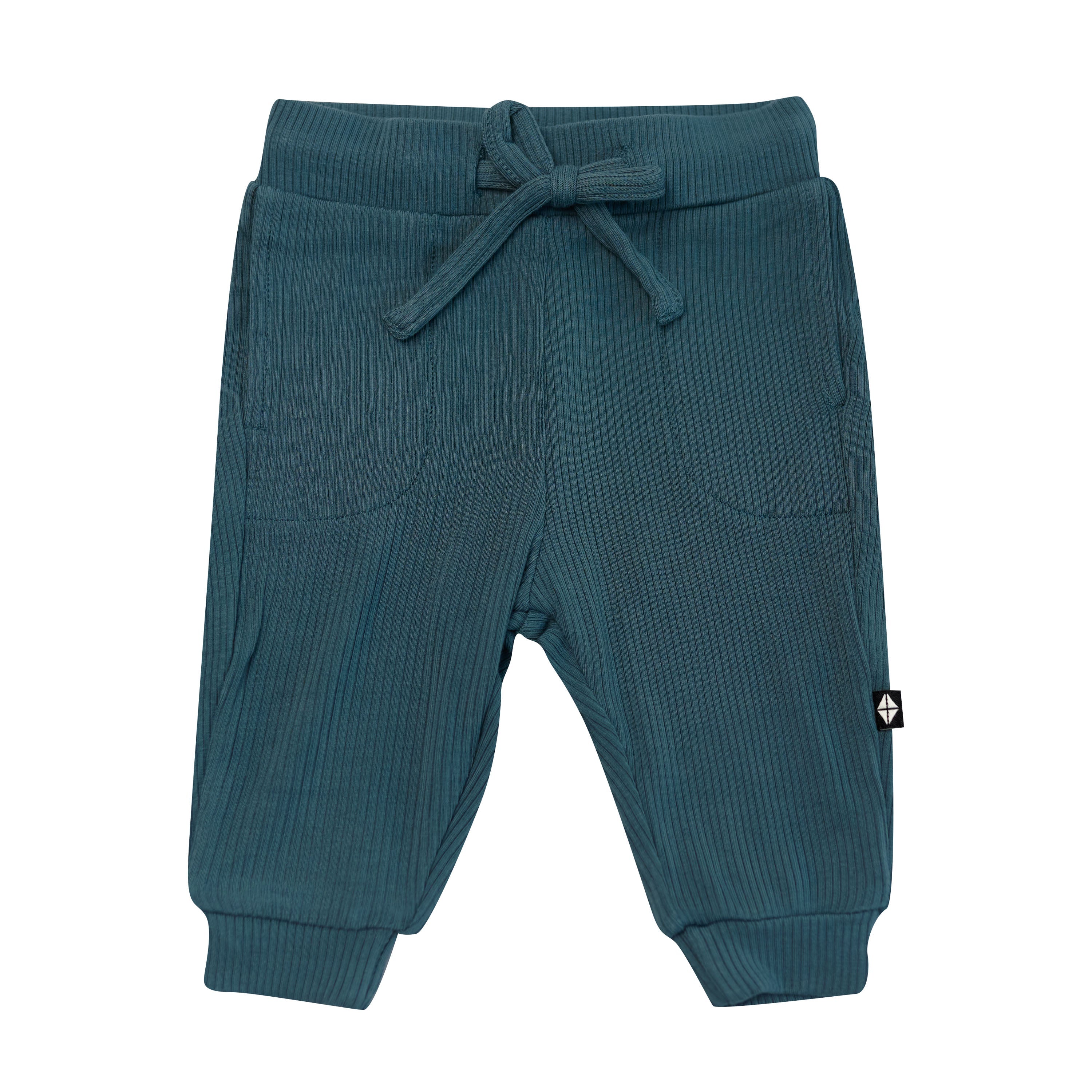 Ribbed Jogger Pant in Atlantic