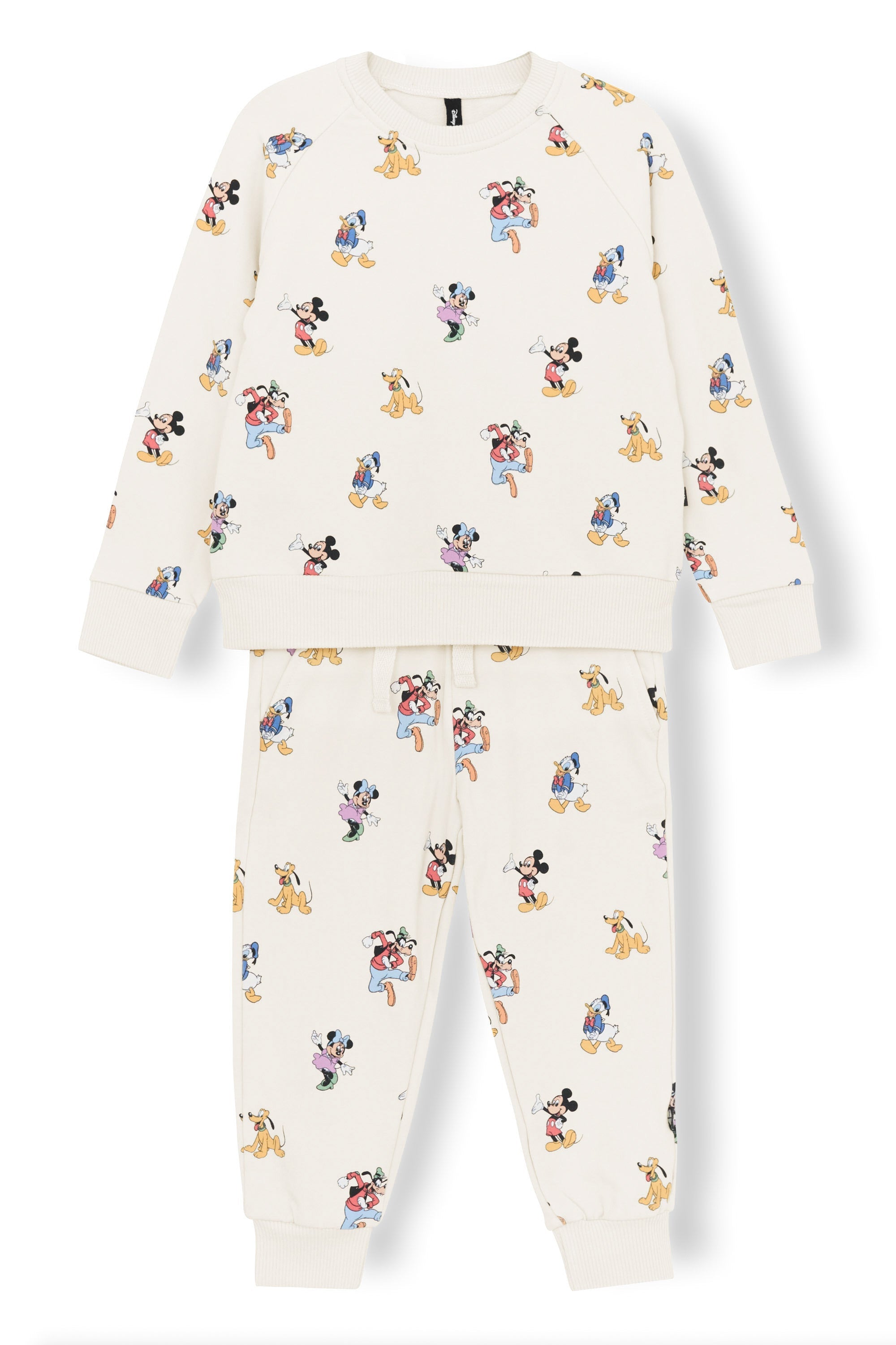 Long Sleeve Jogger Set in Mickey Mouse and Friends