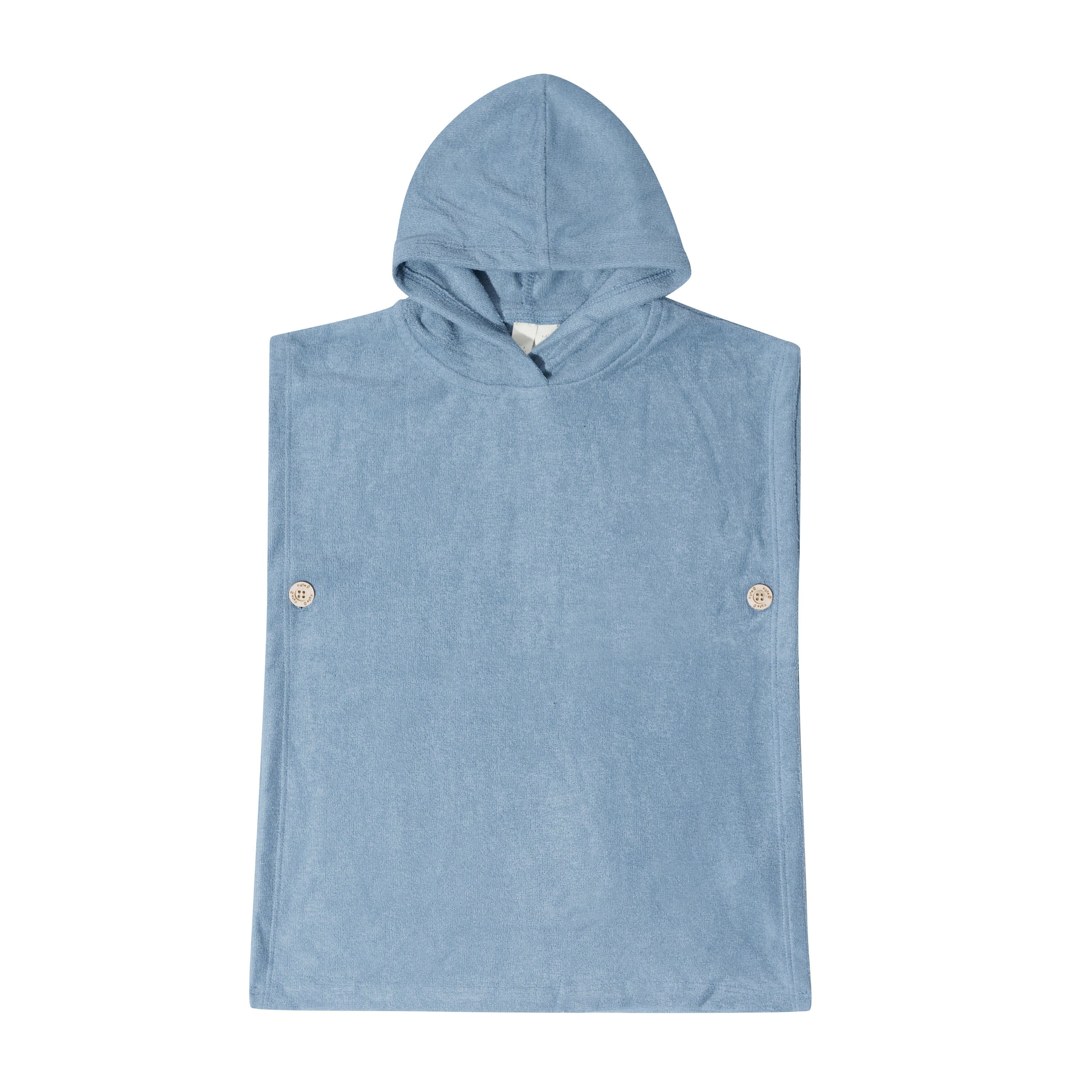Swim Poncho in Slate