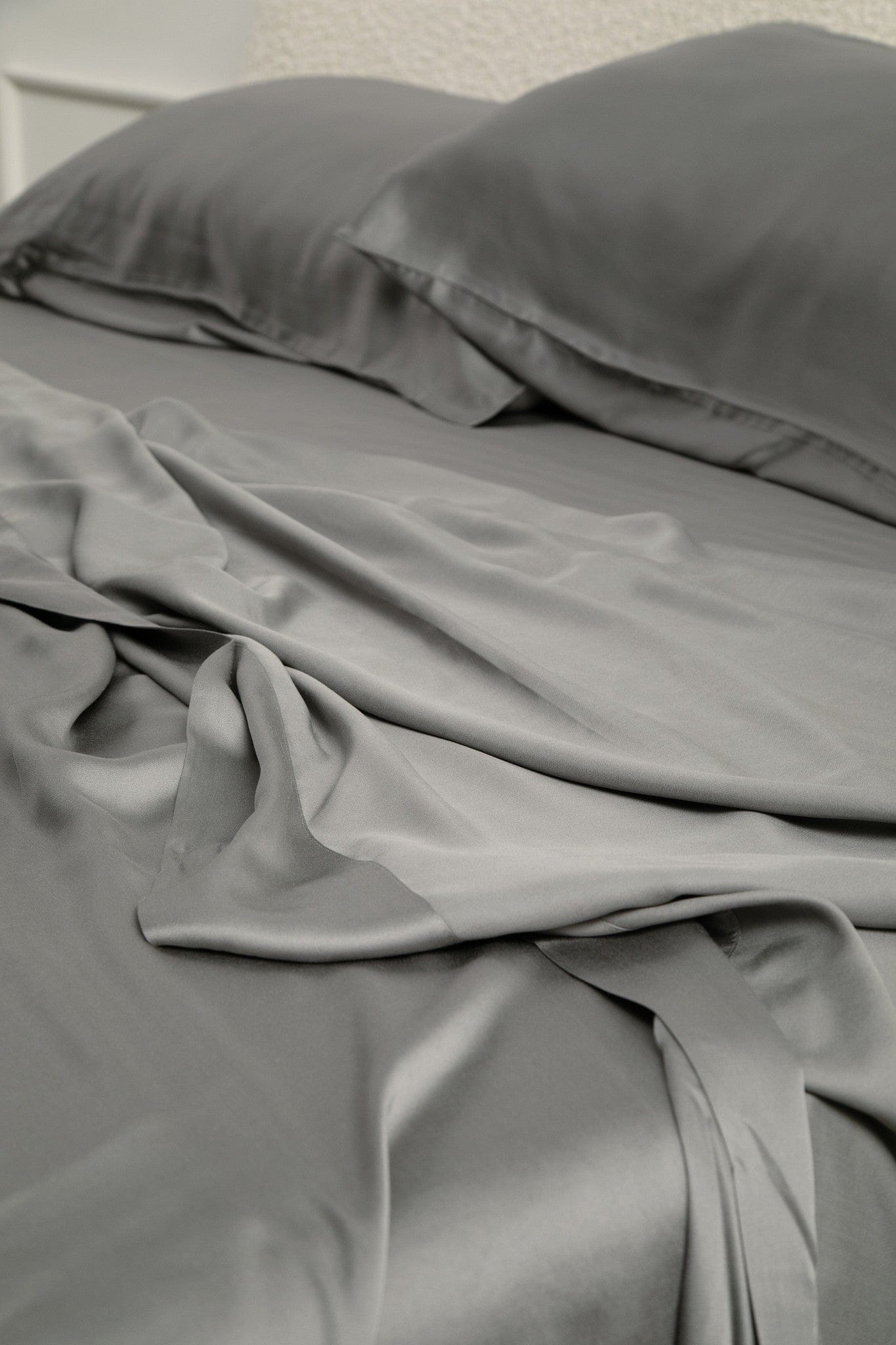 Bamboo Sateen Sheet Set in Ash