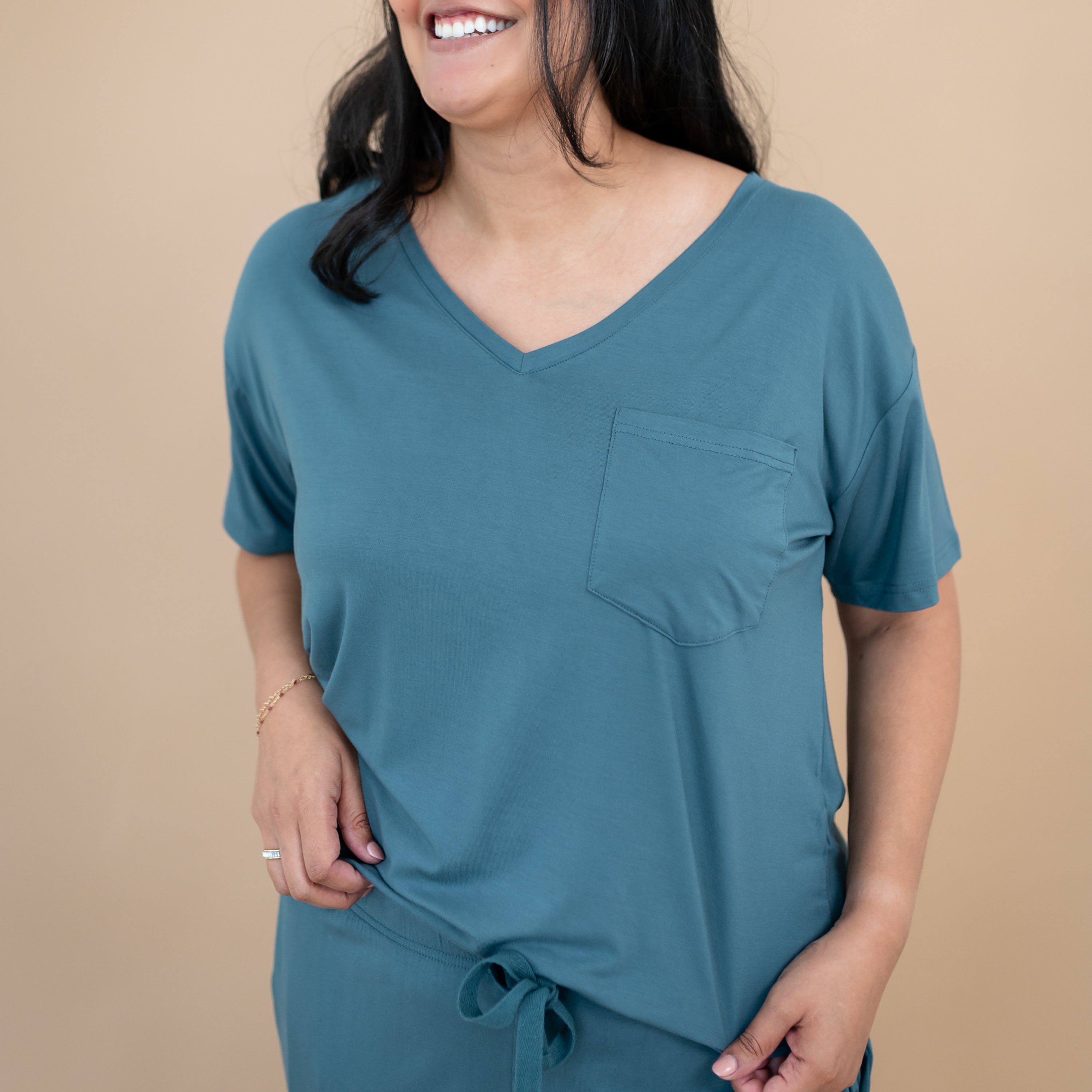 Women’s Relaxed Fit V-Neck in Atlantic