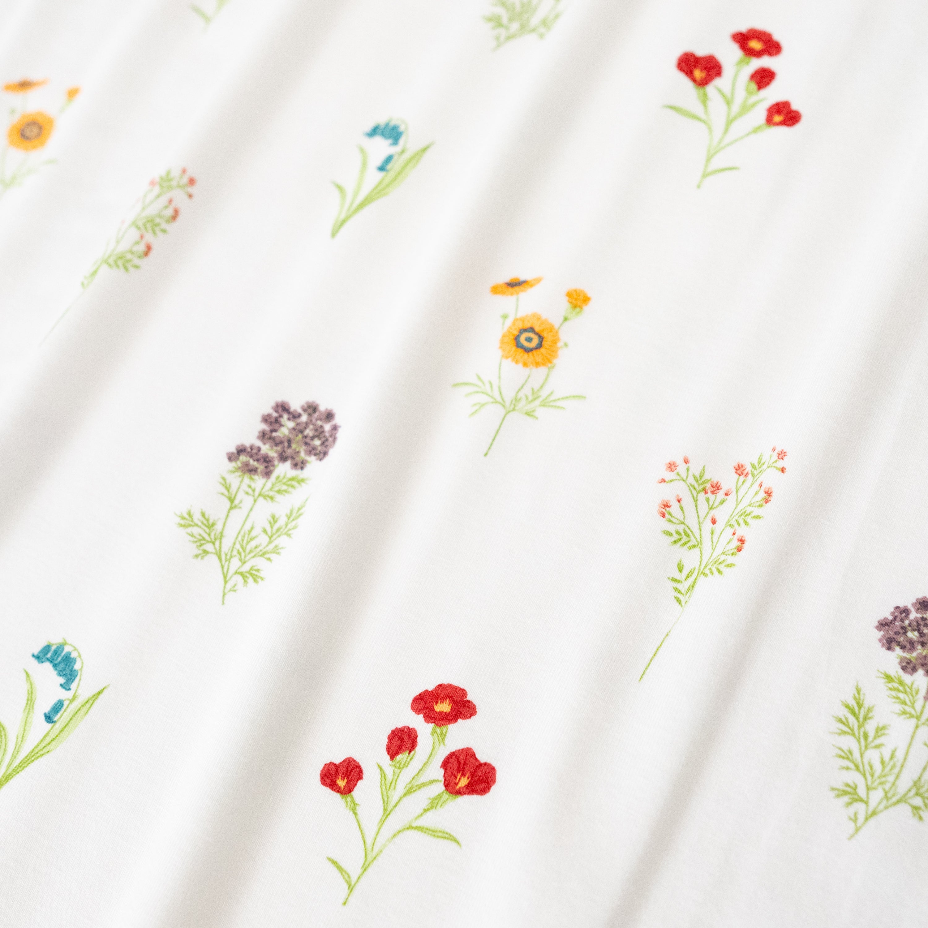 Mini Crib Sheet in Wildflower