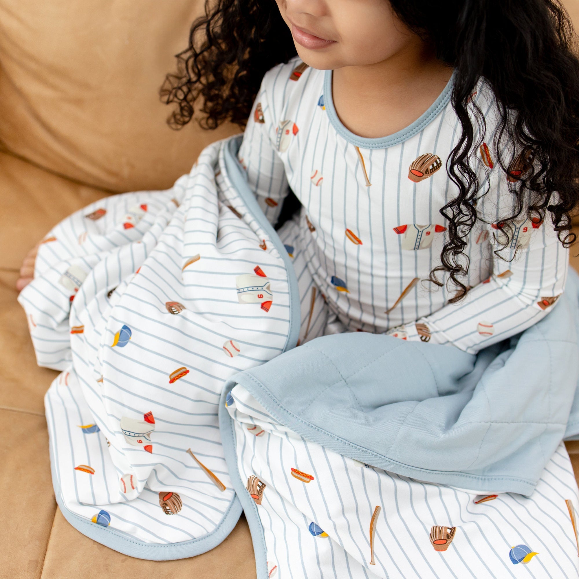 Toddler Blanket in Home Run 1.0