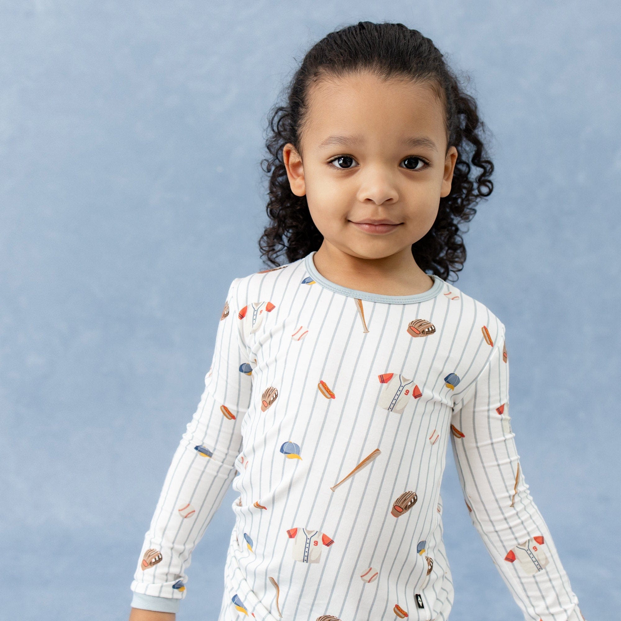 Long Sleeve Pajamas in Home Run