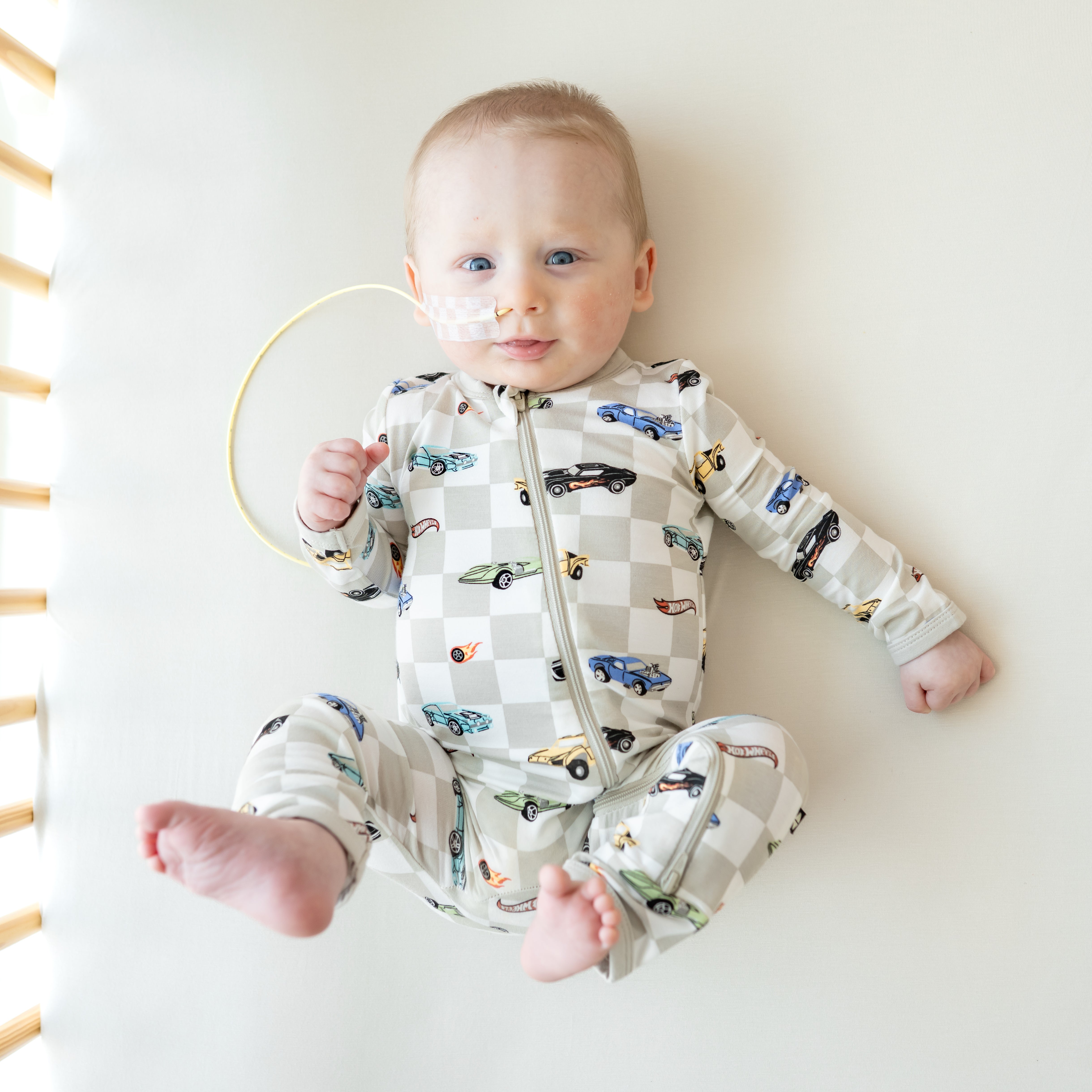 Zippered Romper in Fast and Fierce