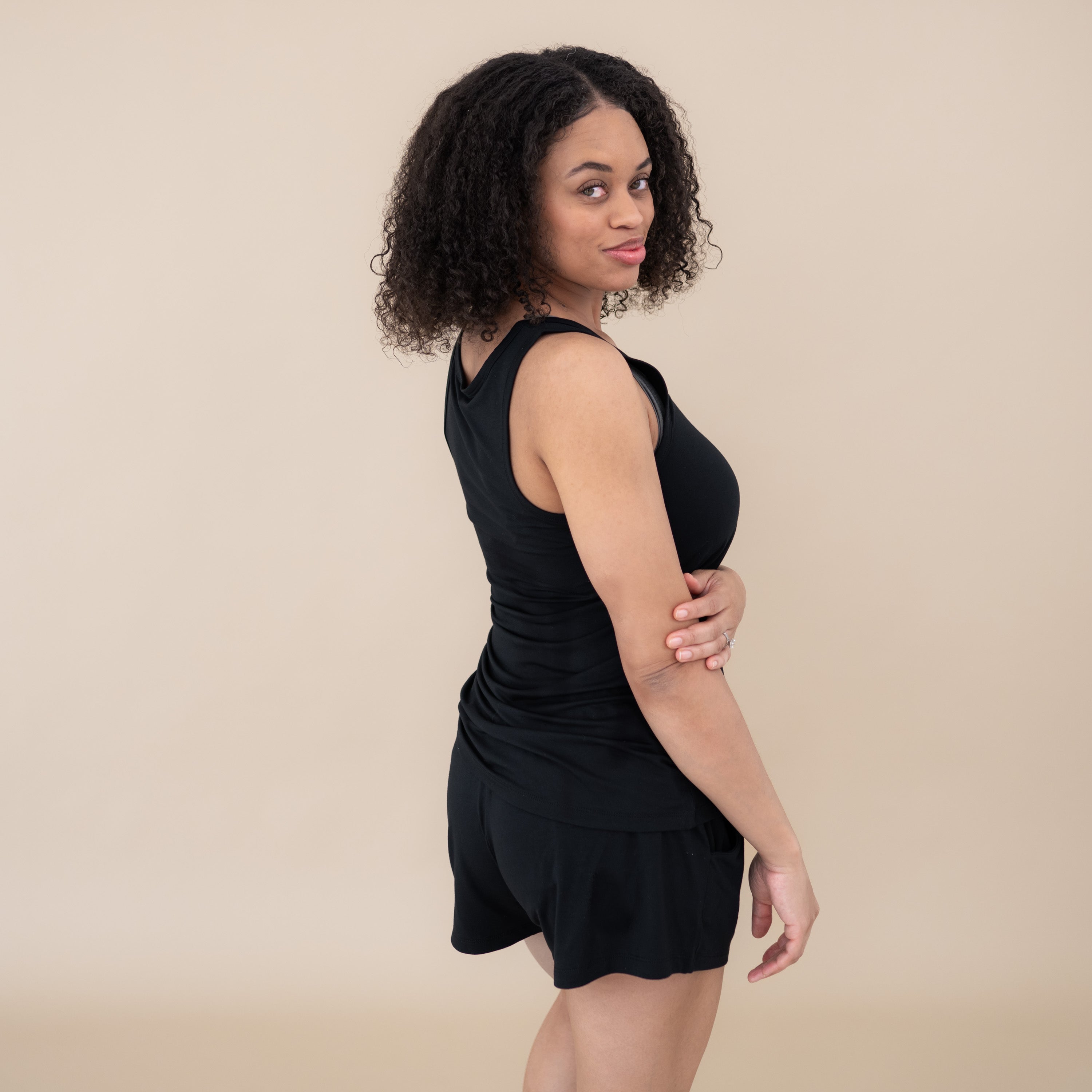 Women’s Tank Set in Midnight