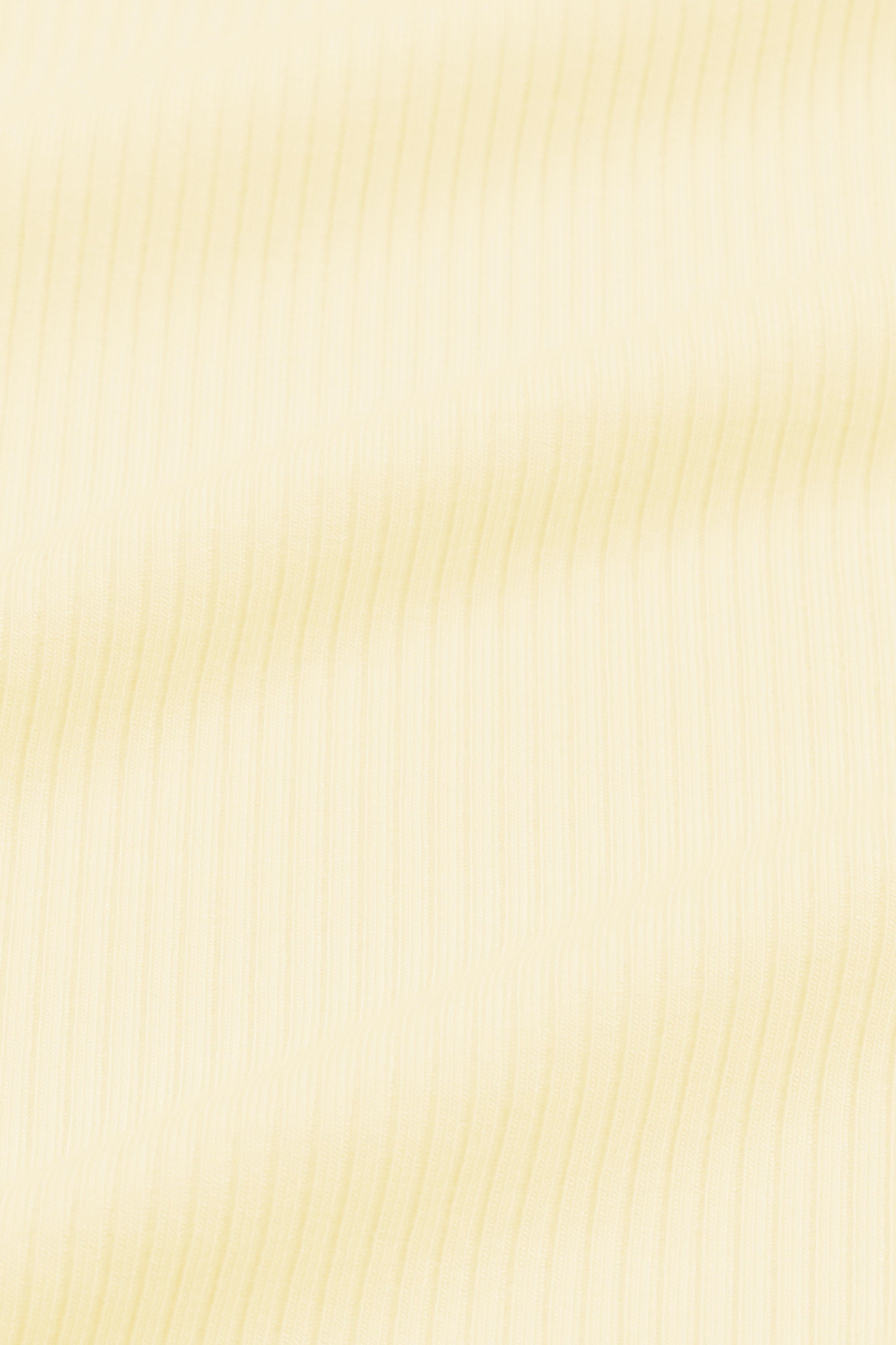Ribbed Zipper Romper in Chamomile