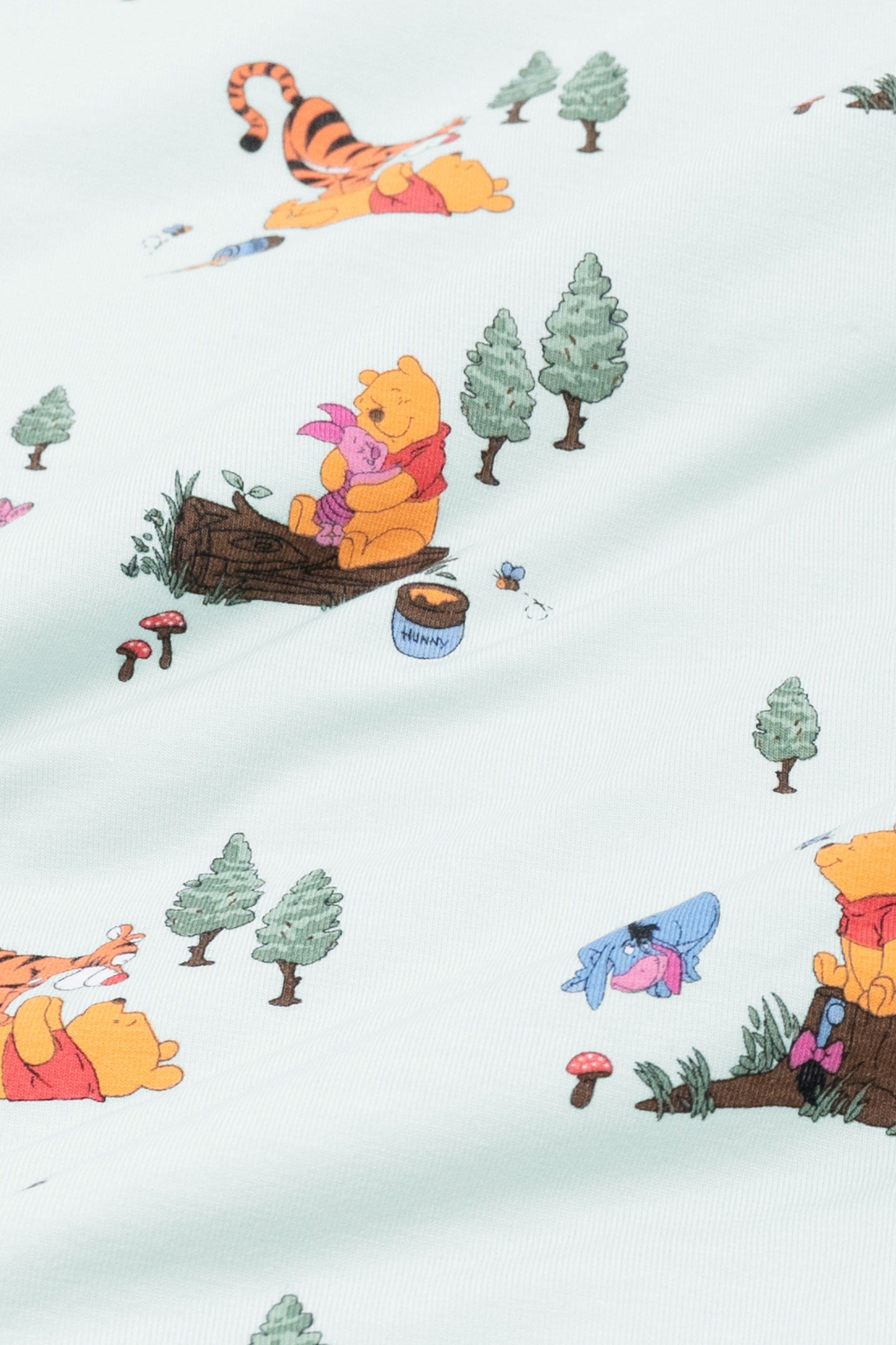 Women's Relaxed Fit V-Neck in Winnie the Pooh Hundred Acre Wood