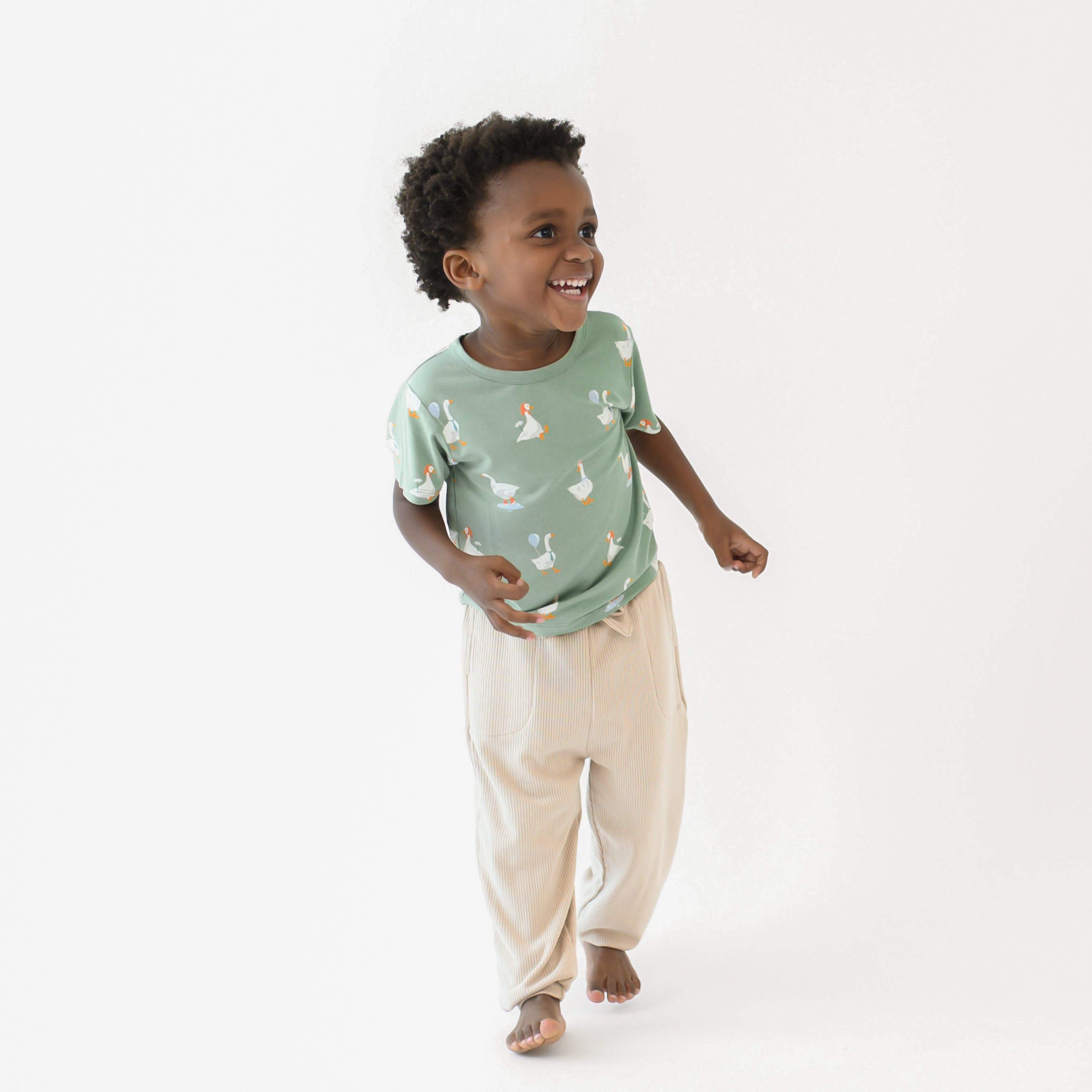 Toddler Basic Tee in Silly Goose