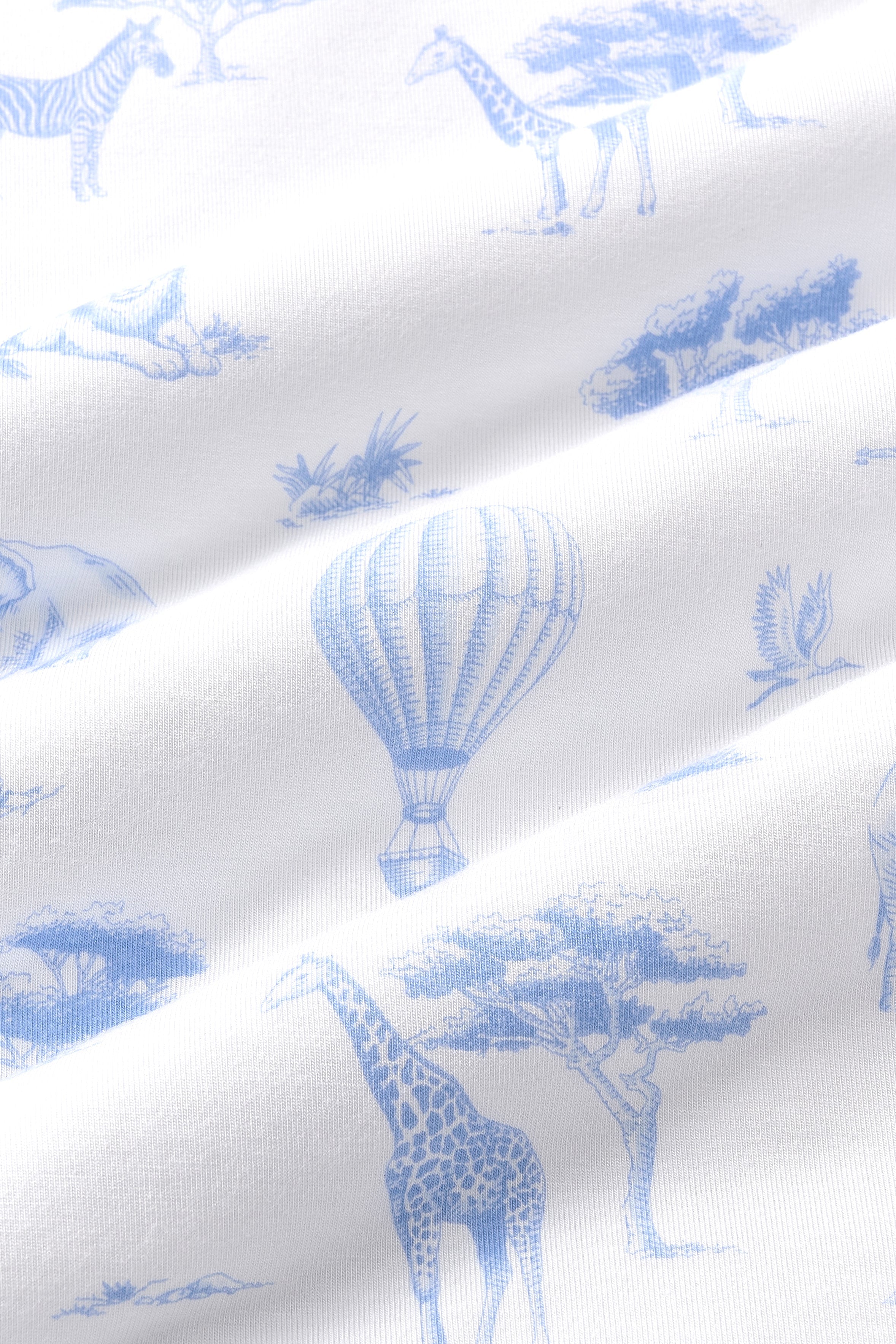 Swaddle Bag in Toile Safari 0.5