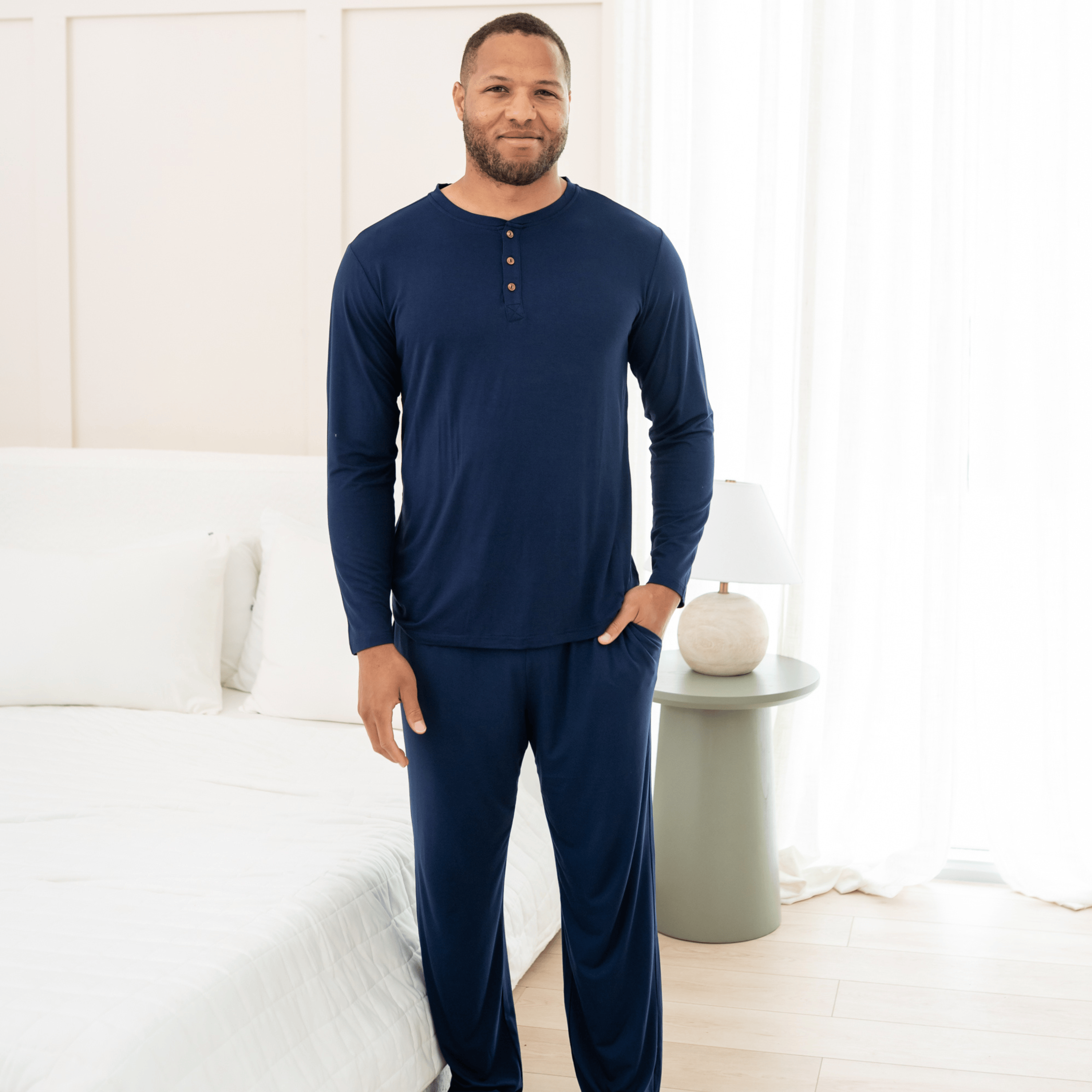 Men's Lounge Pants in Navy