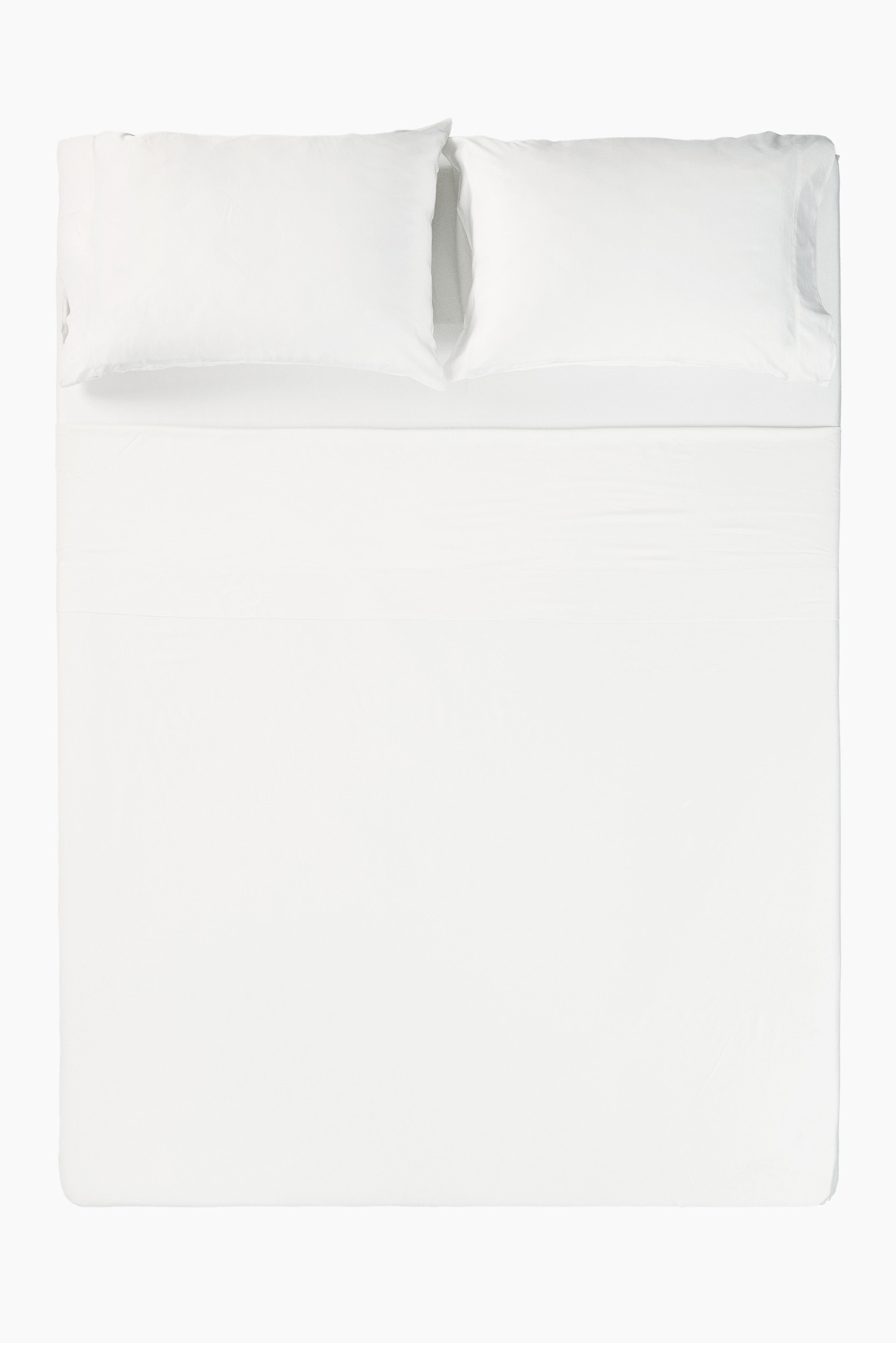 Bamboo Sateen Sheet Set in Shell