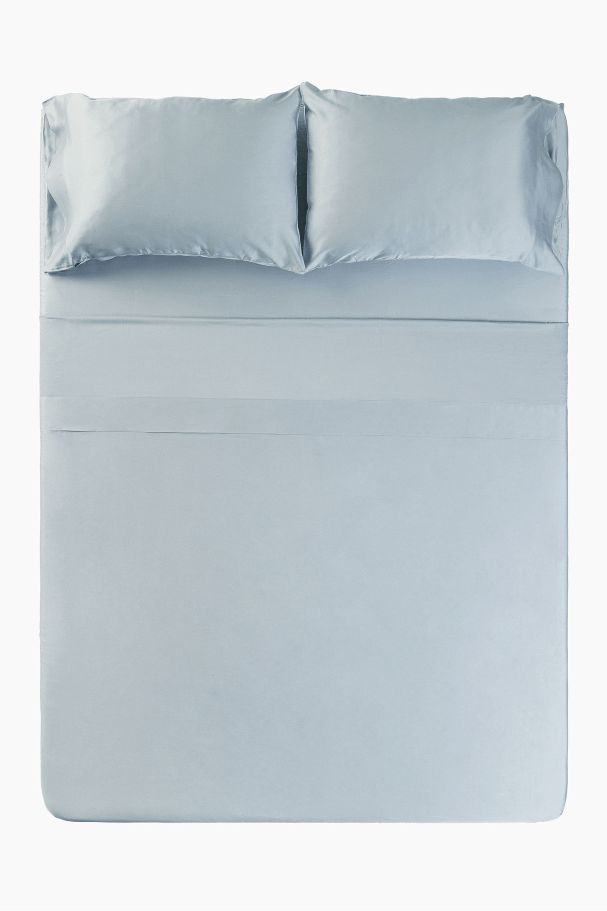 Bamboo Sateen Sheet Set in Ice