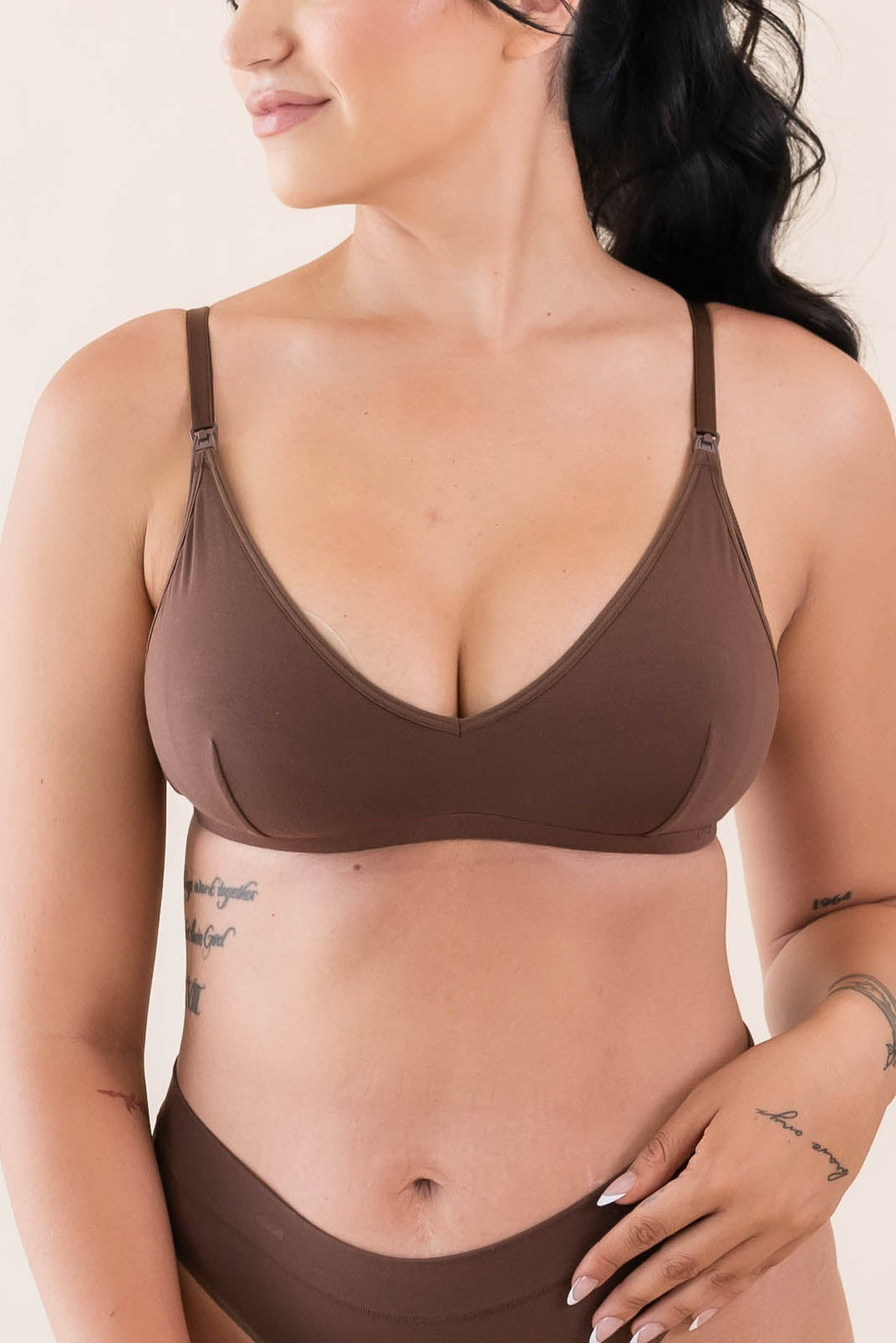 Women's Nursing Bra in Toffee