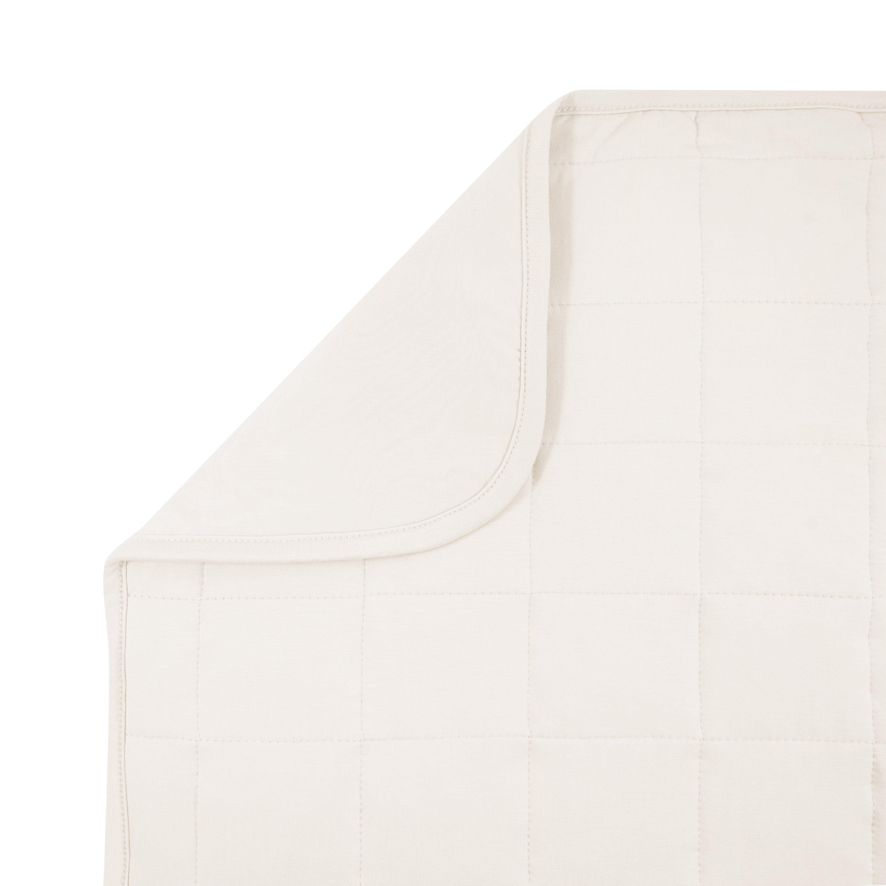 Adult Quilted Blanket in Oat 1.0