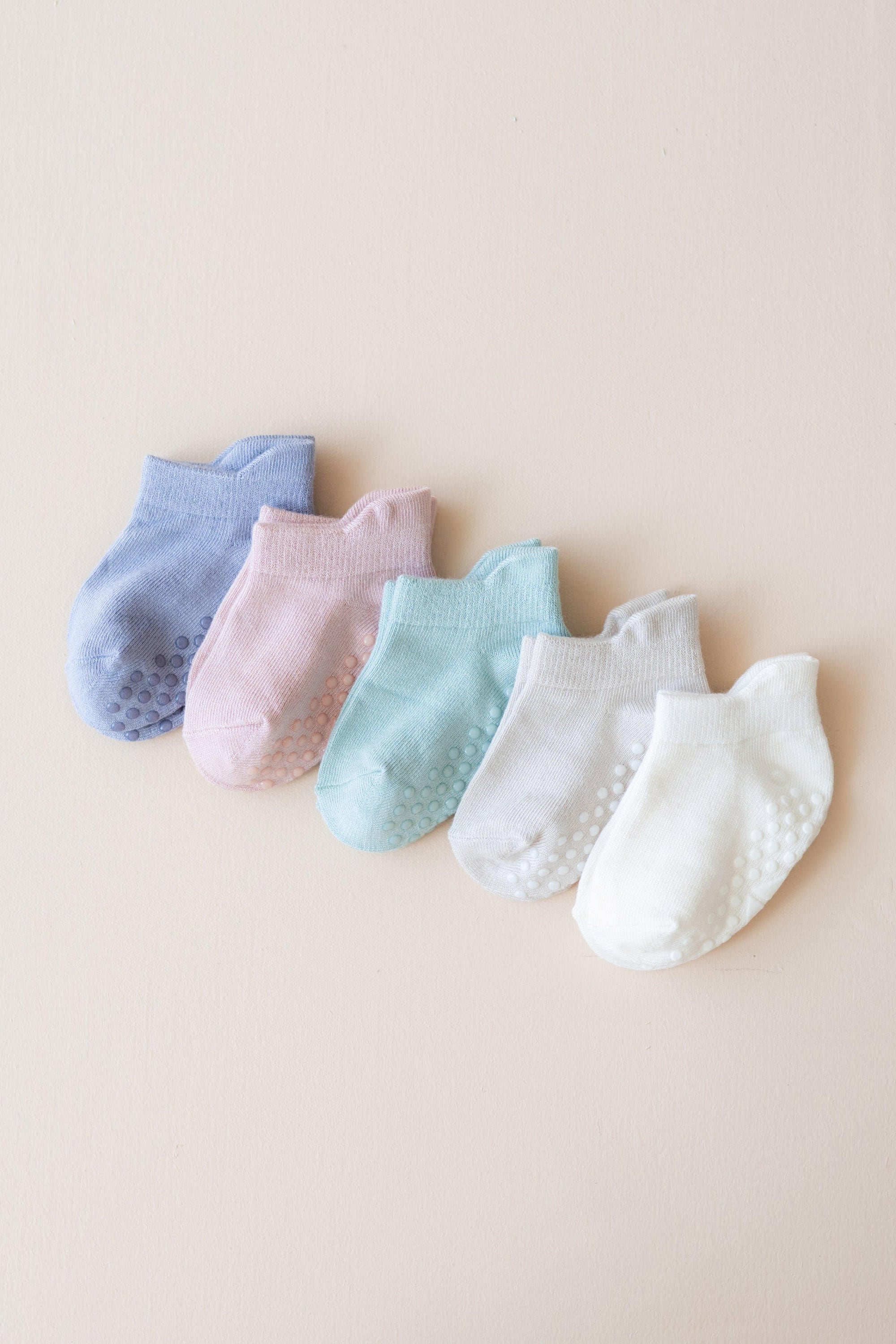 Ankle Socks Combo 5-Pack in Pastel