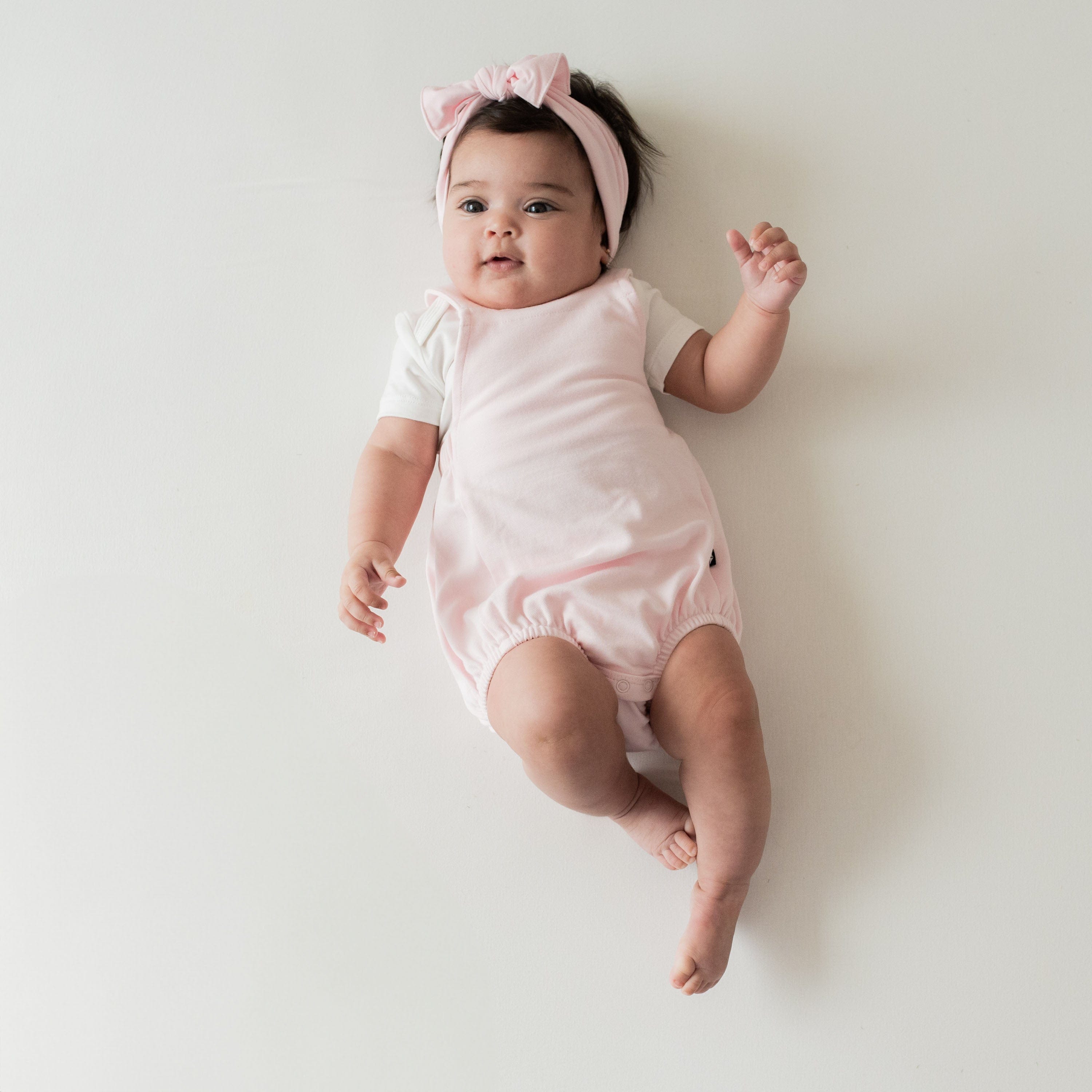 Bamboo Jersey Bubble Overall in Sakura