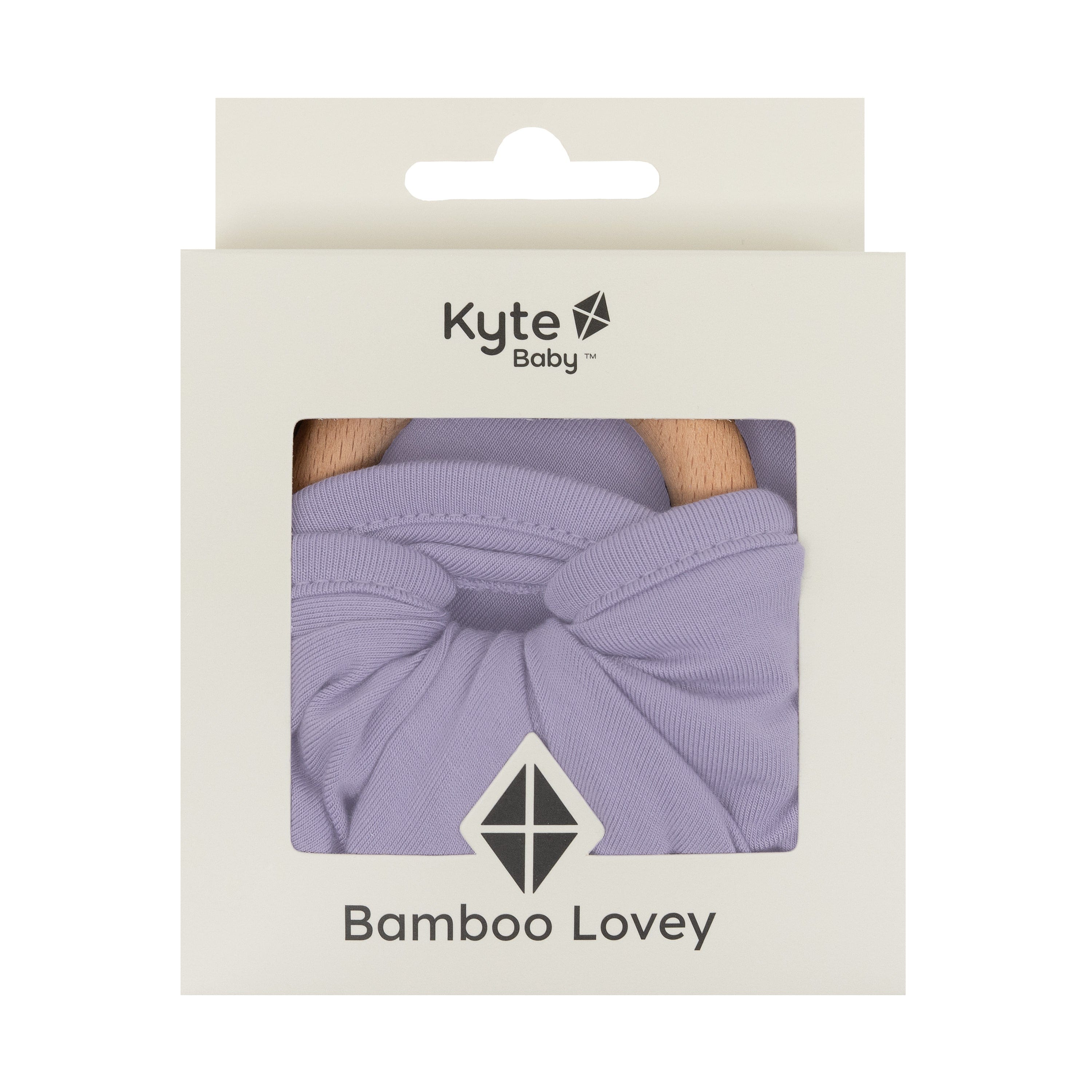 Lovey in Taro with Removable Teething Ring