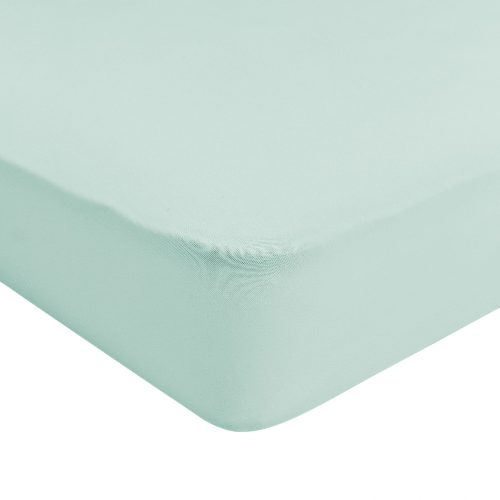 Mini Crib Sheet in Sage