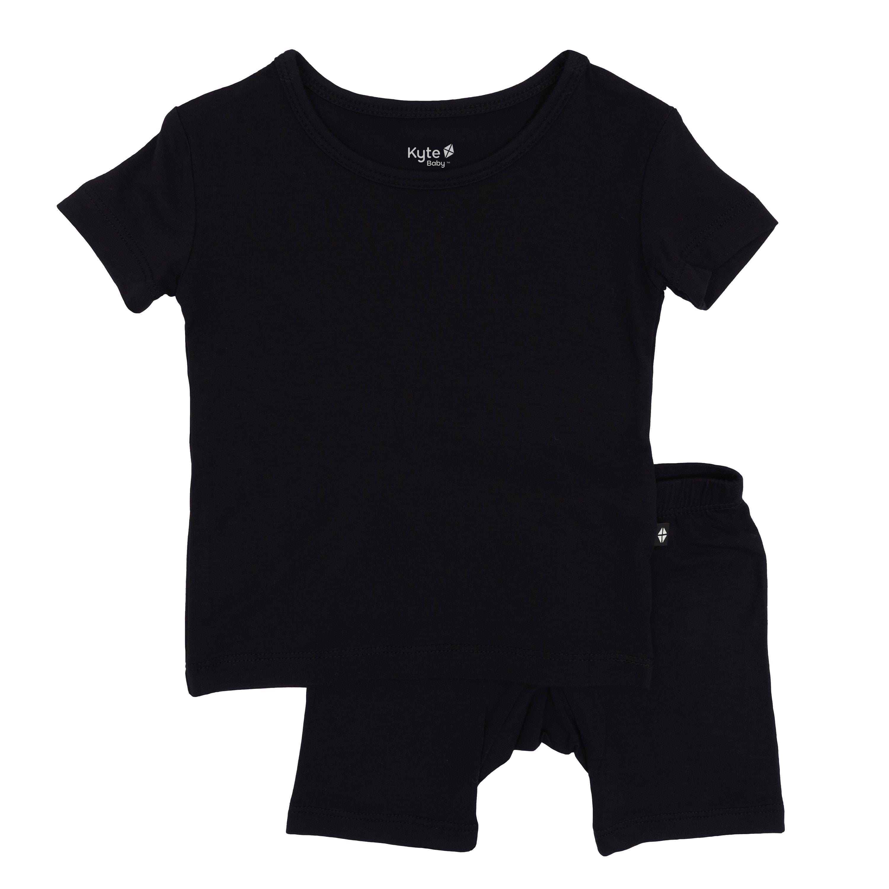 Short Sleeve Pajamas in Midnight
