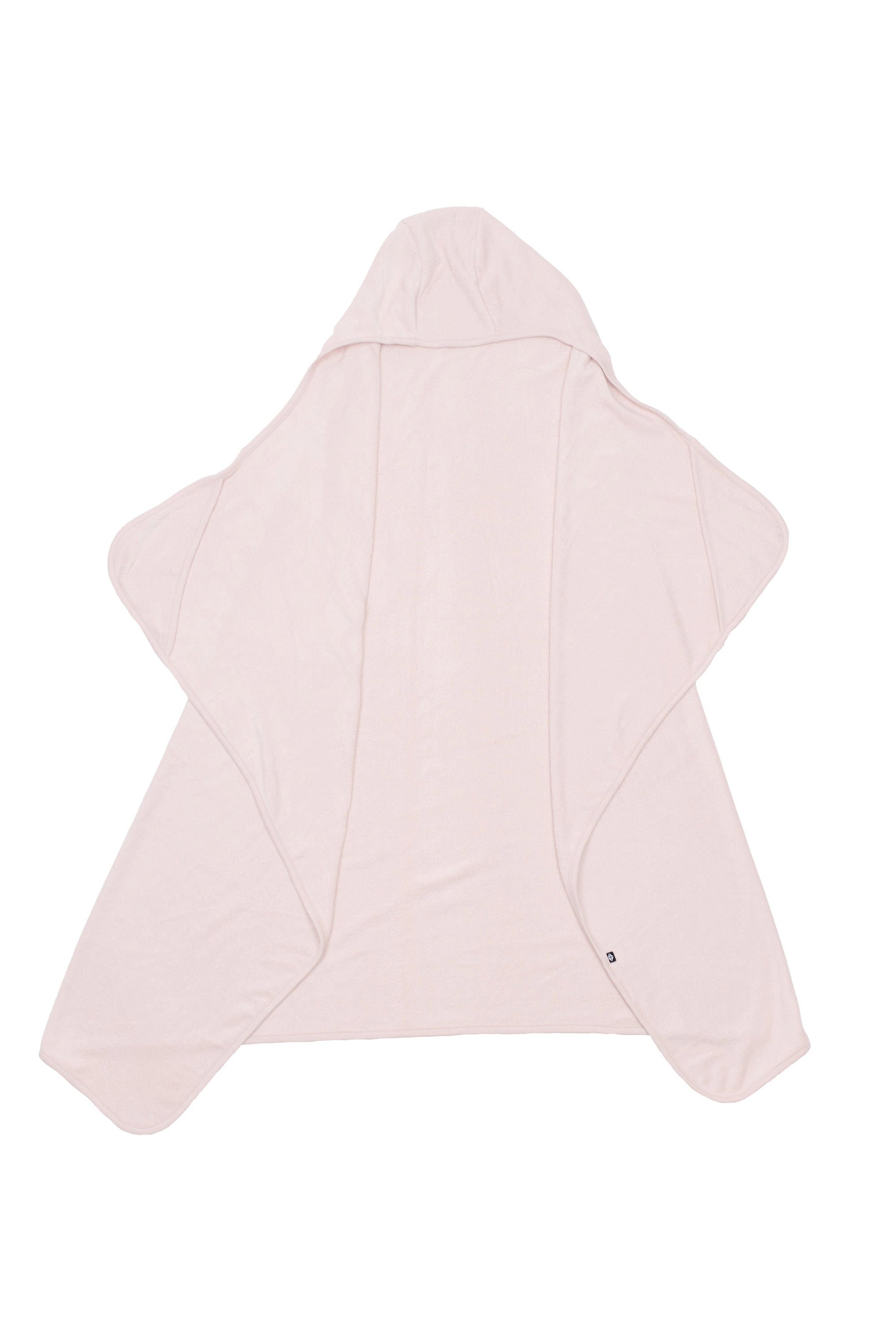 Toddler Hooded Bath Towel in Blush
