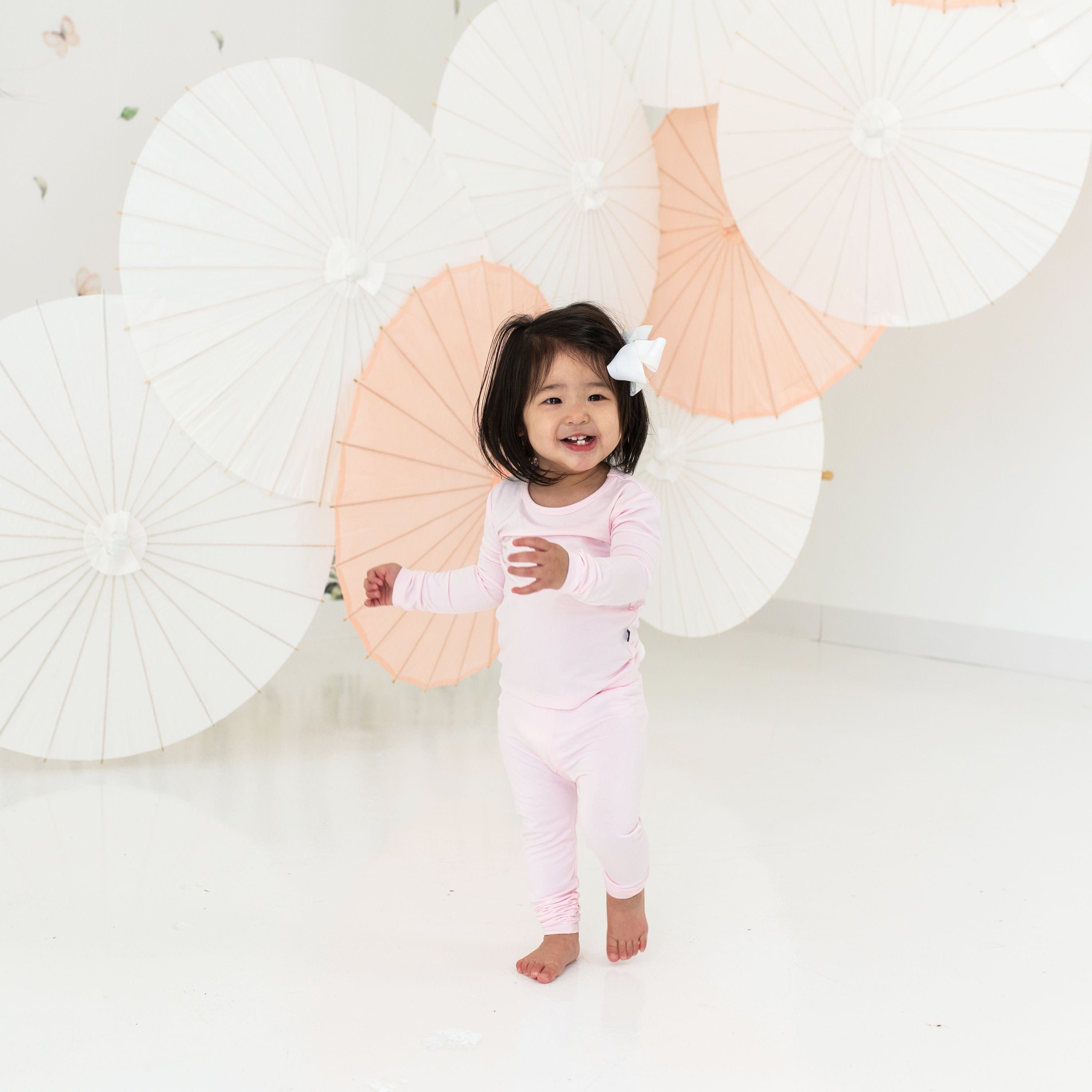 Long Sleeve Pajamas in Sakura